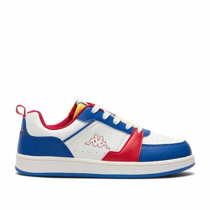 Baskets garçon LOGO SHAY blanc