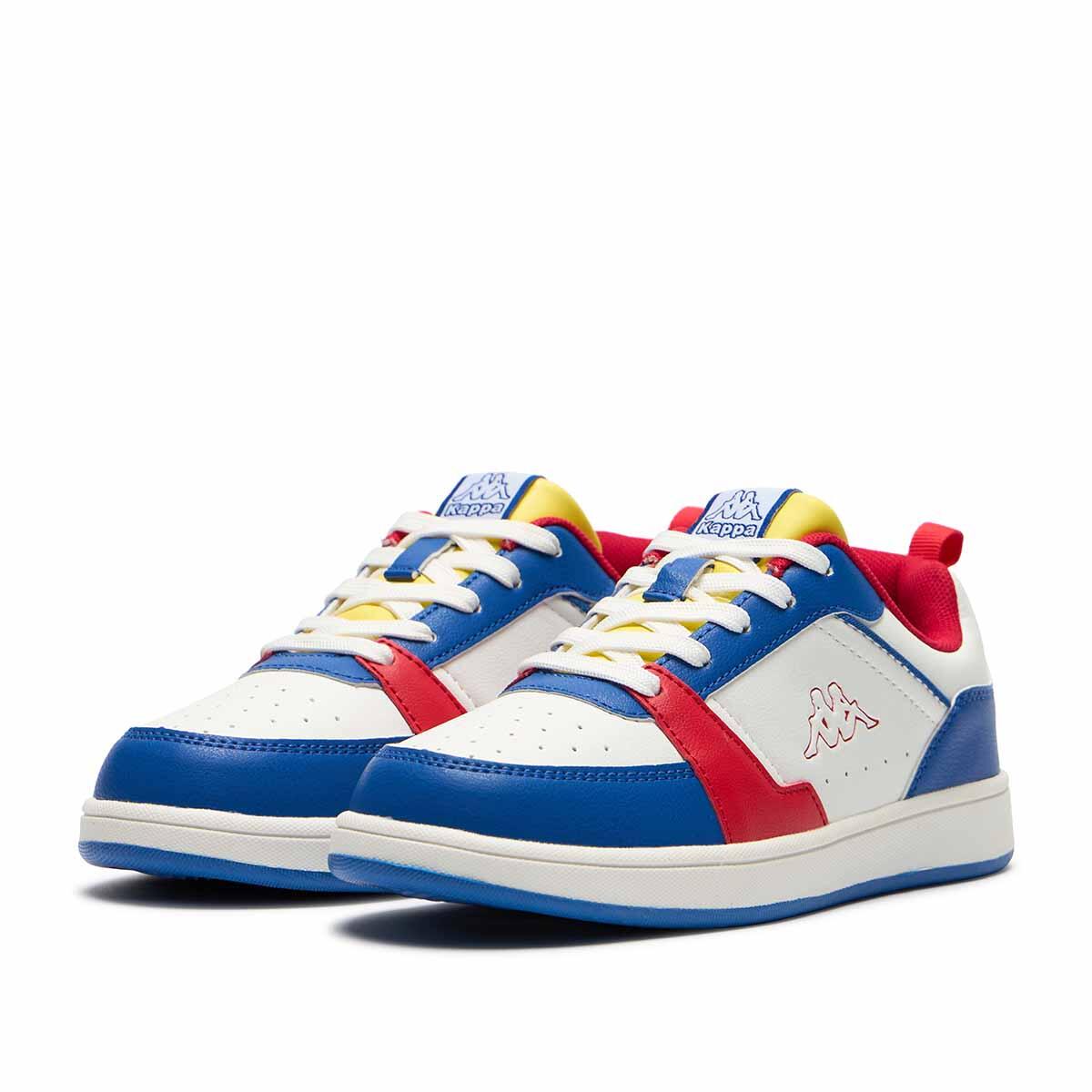 Baskets garçon LOGO SHAY blanc 2/6