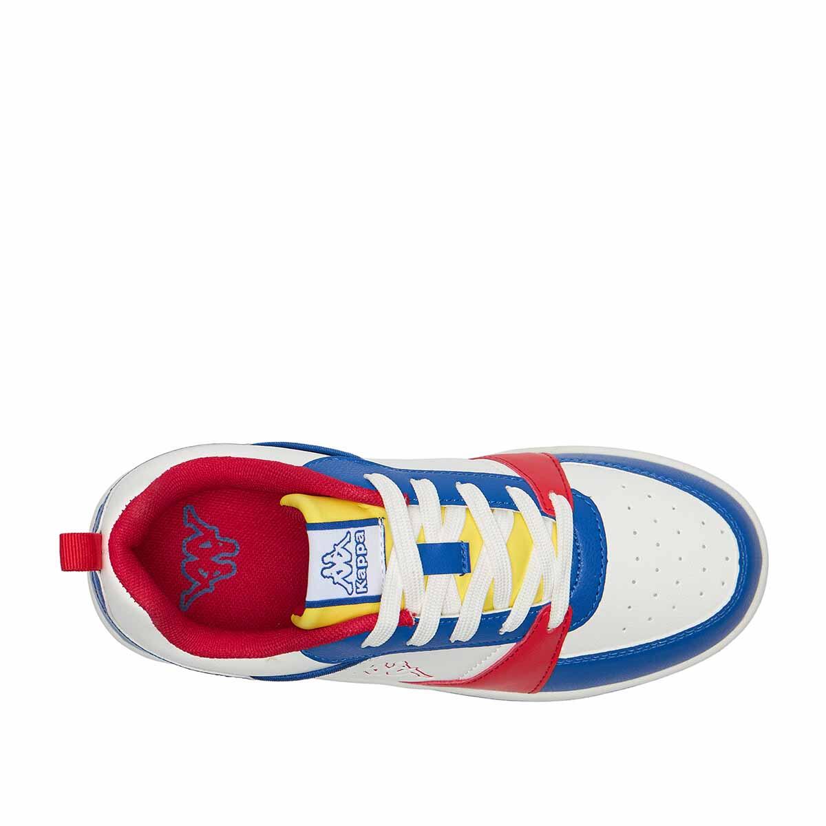 Baskets garçon LOGO SHAY blanc 5/6