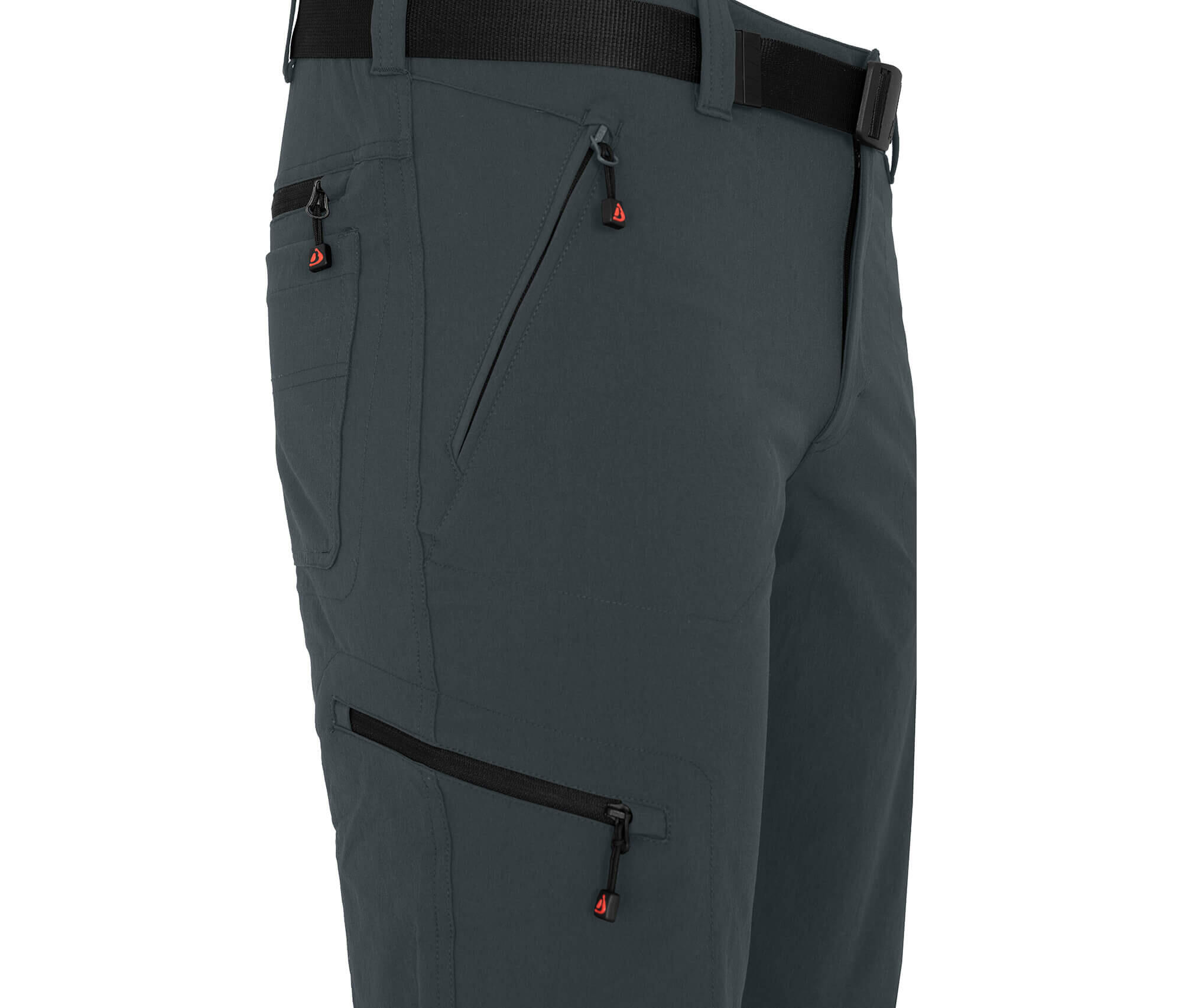 Herren Wandershorts vielseitig, pflegeleicht grau 3/4