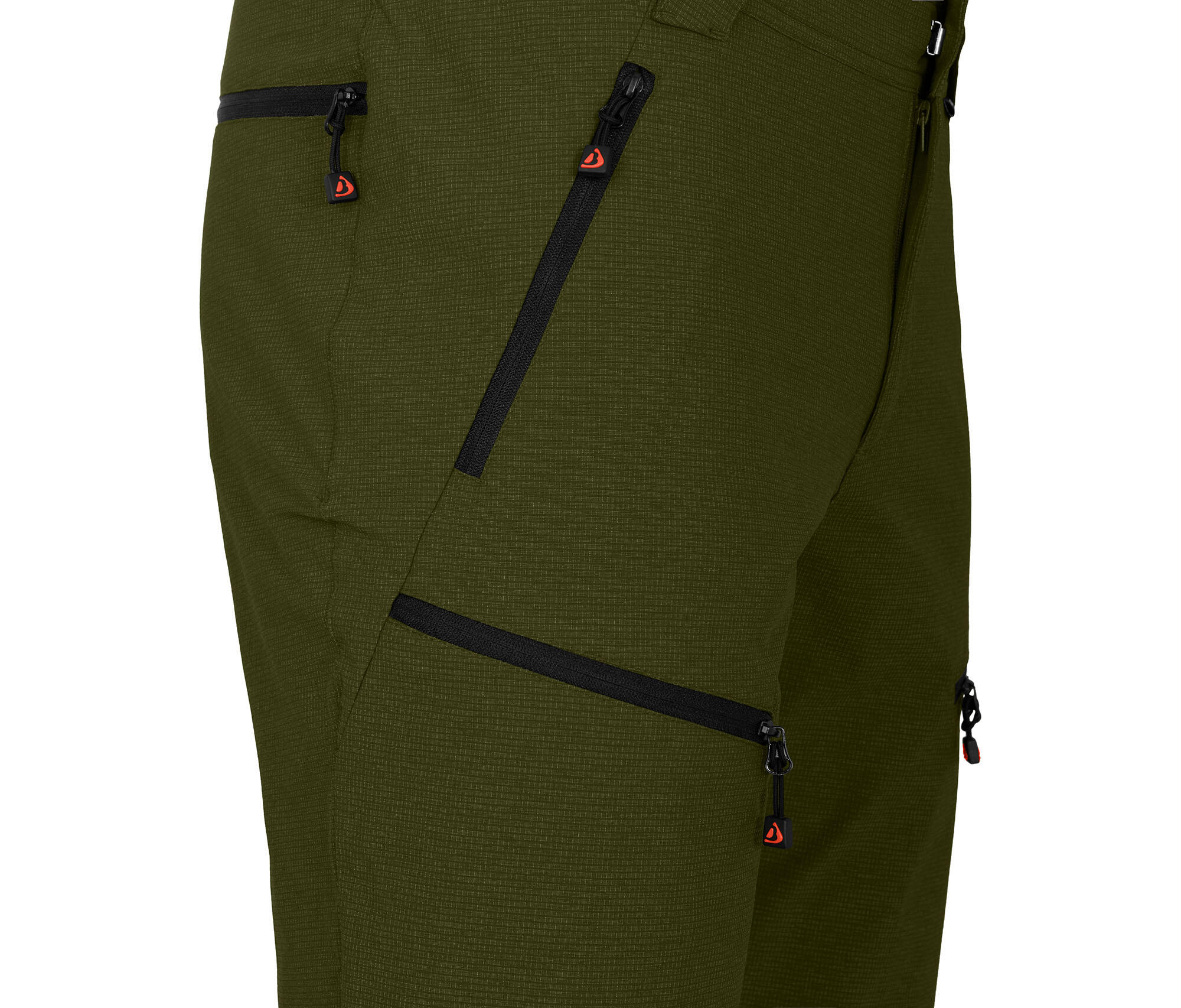 Herren Wandershorts robust, elastisch gün 3/6
