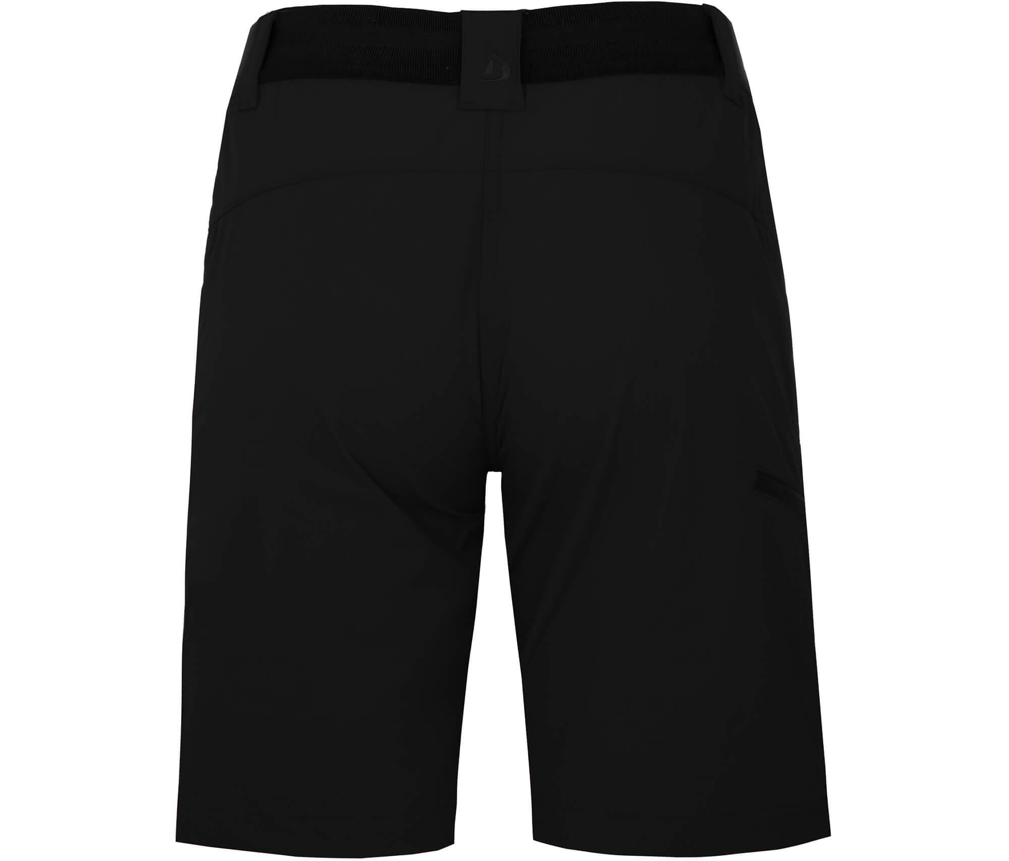 Damen Wandershorts leicht, strapazierfähig Schwarz 2/4