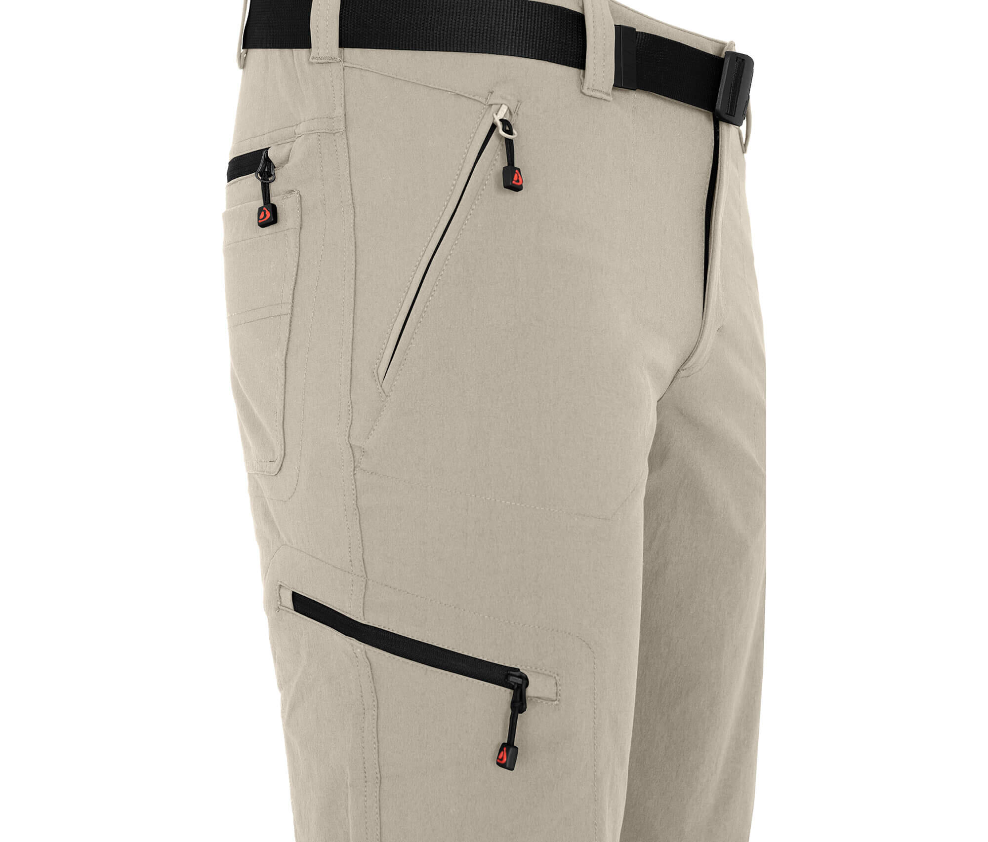 Herren Wandershorts vielseitig, pflegeleicht Beige 3/4