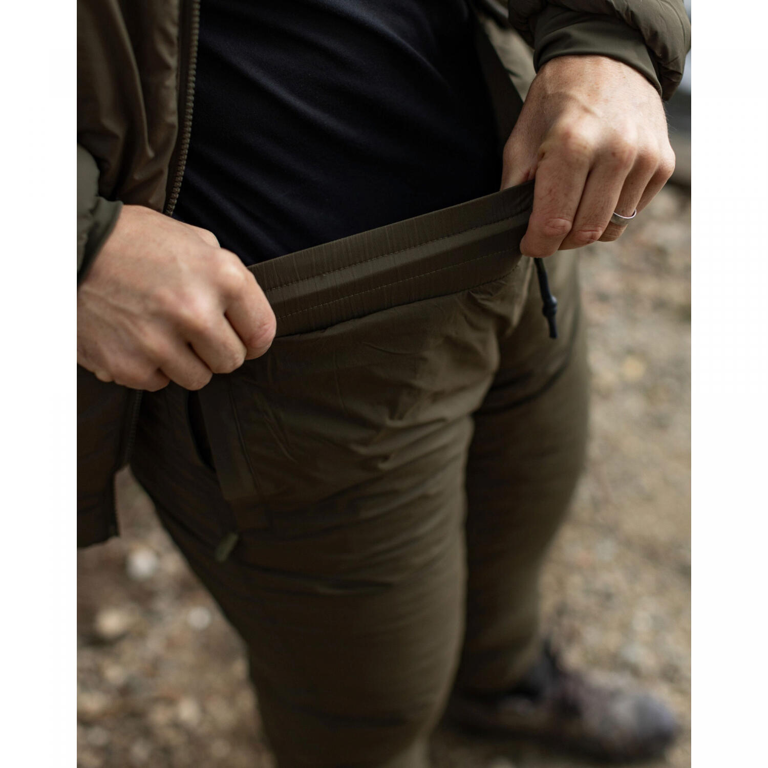 Korda Insulated Jogger Herren (Dark Olive) Größe XL 4/5