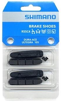Zwei Paare Bremsbeläge für die Straße Shimano Dure Ace 3/4