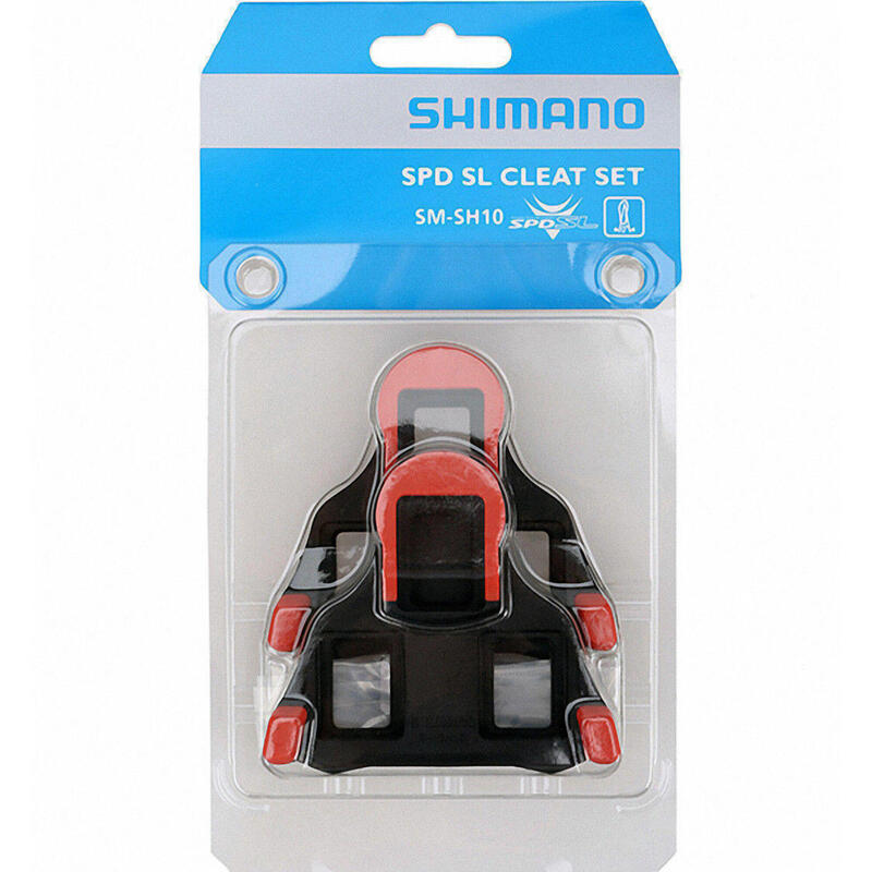 Shimano Set Chores Red Fixed SPD-SL SM-SH10