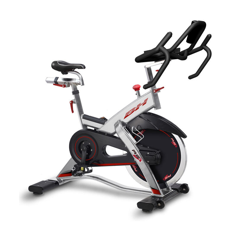 Máquinas de gimnasio y ejercicio BH Fitness Bicicleta Ciclismo Indoor  Stratos H9178H, Uso Semiprofesional