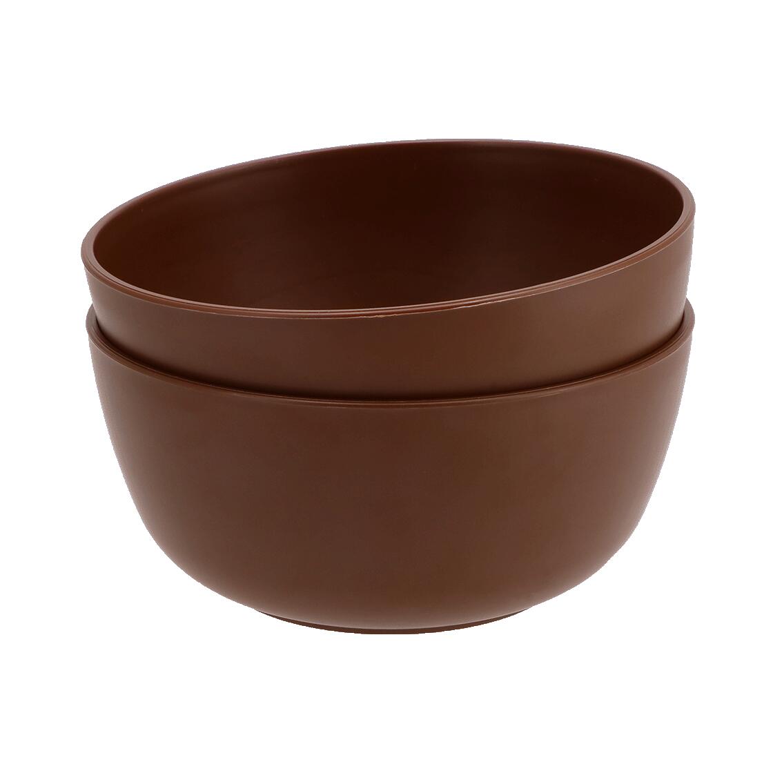 Travellife Nova Schüssel 14 cm, Farbe Kakao, 4er-Set 2/3