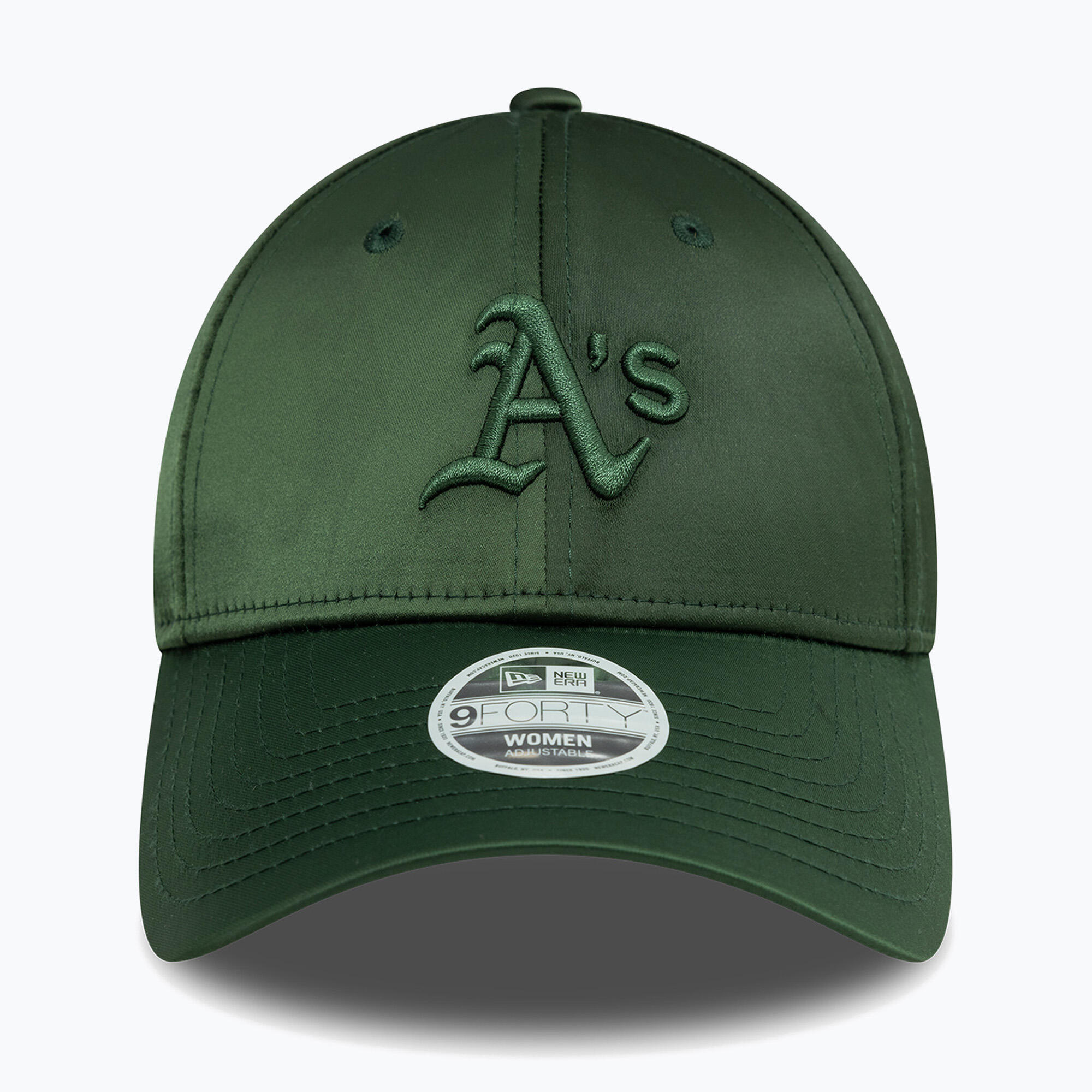 Casquette à visière New Era Satin 9Forty Oakland Athletics 3/6