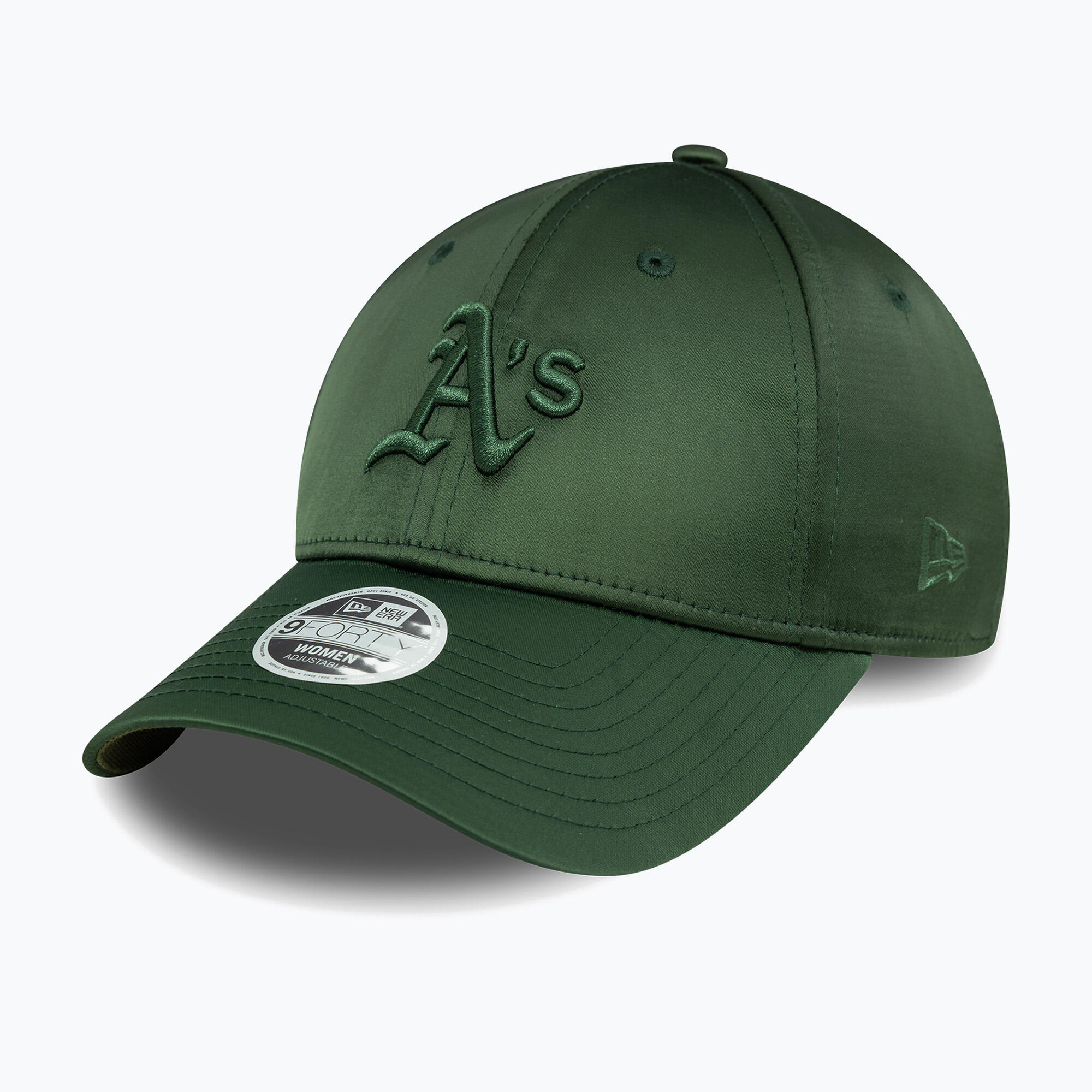 Casquette à visière New Era Satin 9Forty Oakland Athletics 2/6