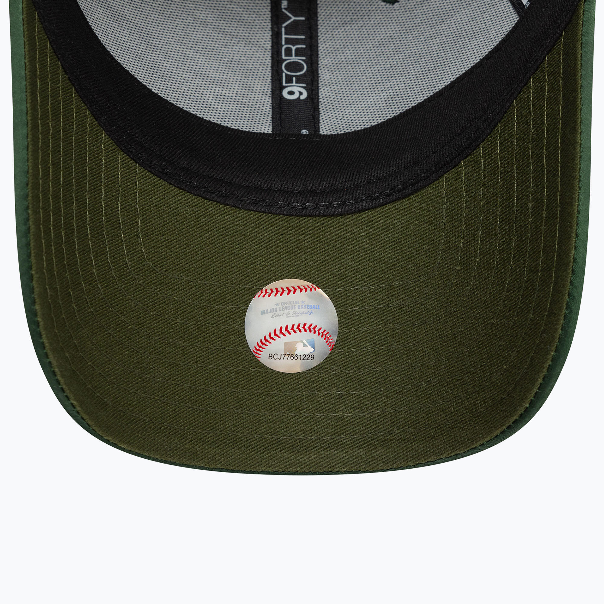 Casquette à visière New Era Satin 9Forty Oakland Athletics 5/6