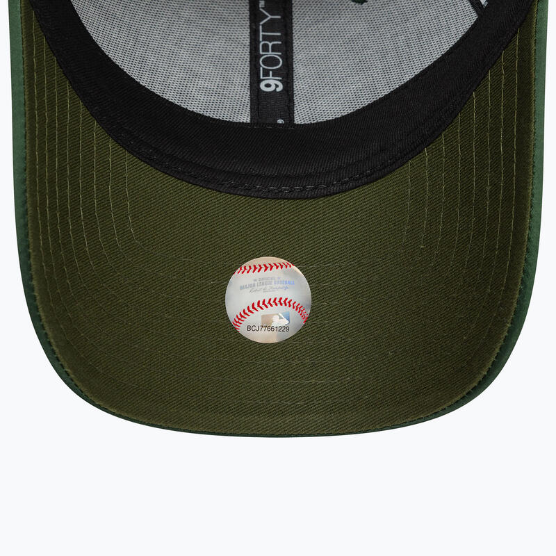 Șapcă cu cozoroc New Era Satin 9Forty Oakland Athletics