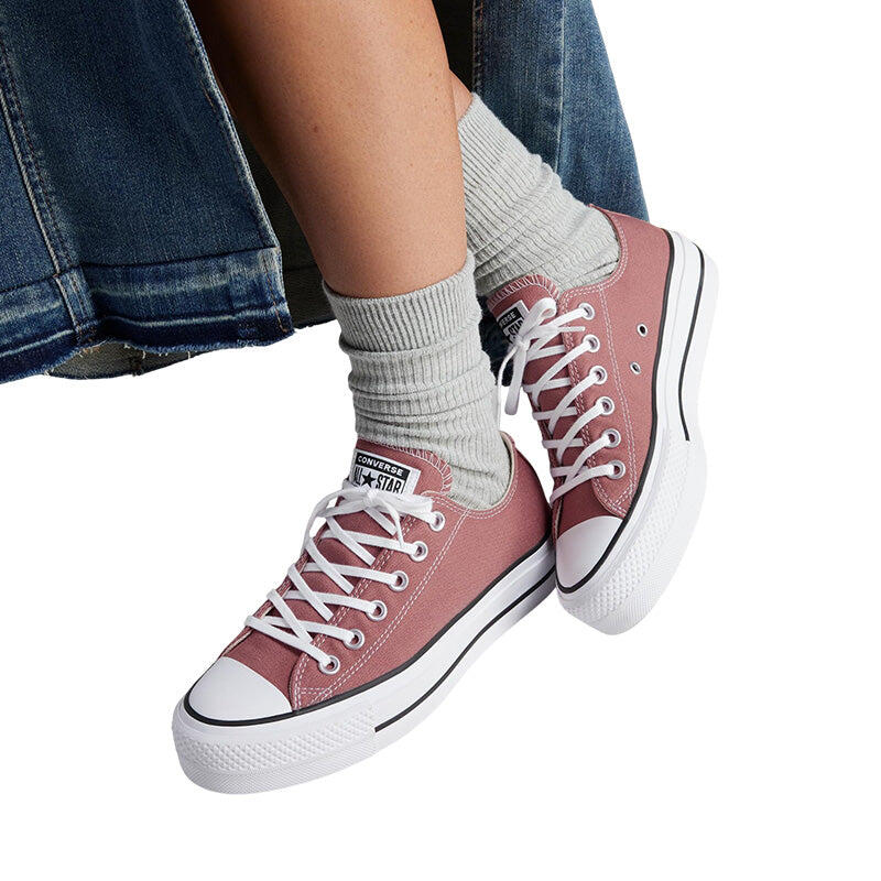 Turnschuhe Converse Chuck Taylor As Lift, Lila, Unisex 7/7