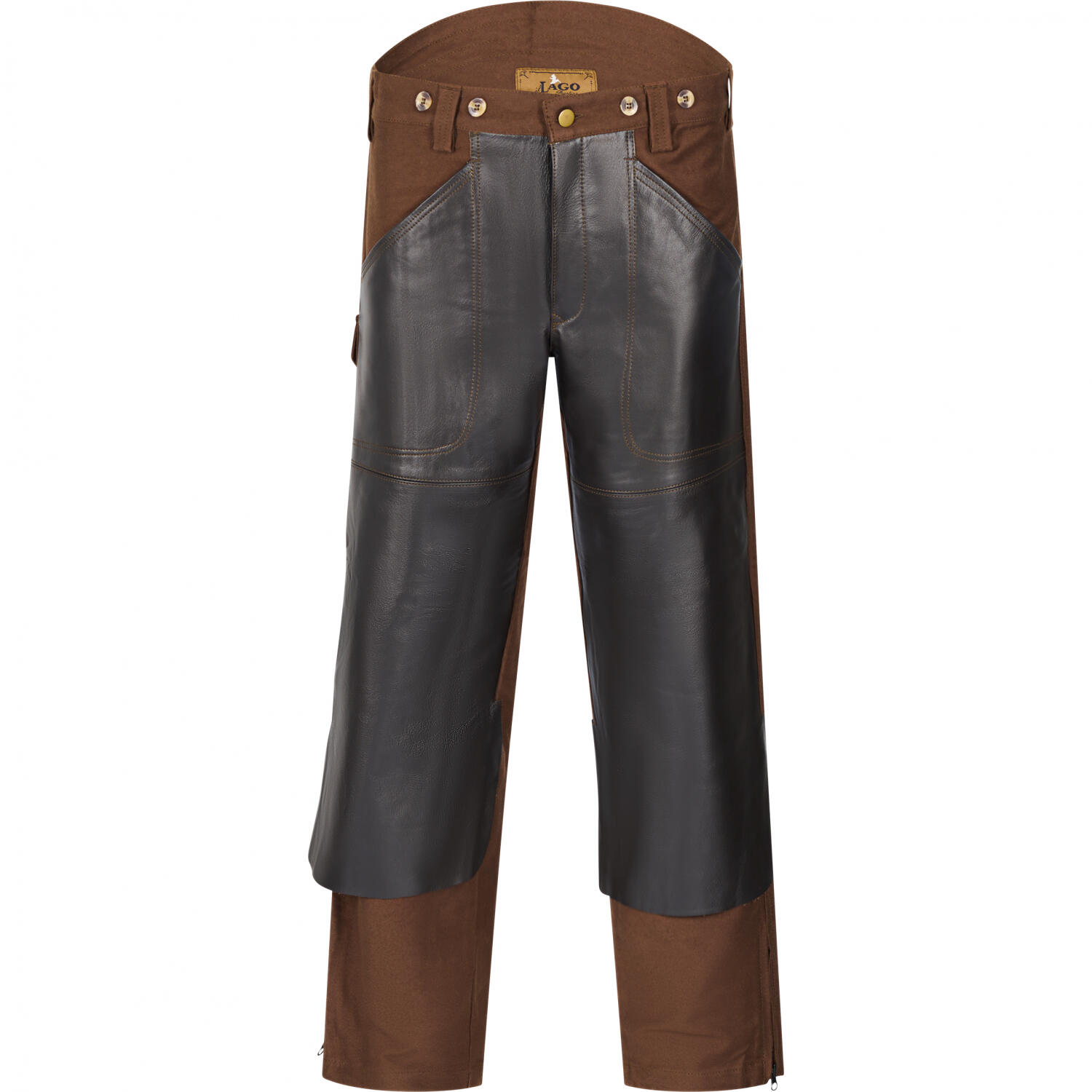 il Lago Prestige Schwedenhose Lund Herren (Braun/Schwarz) Größe 54 1/4
