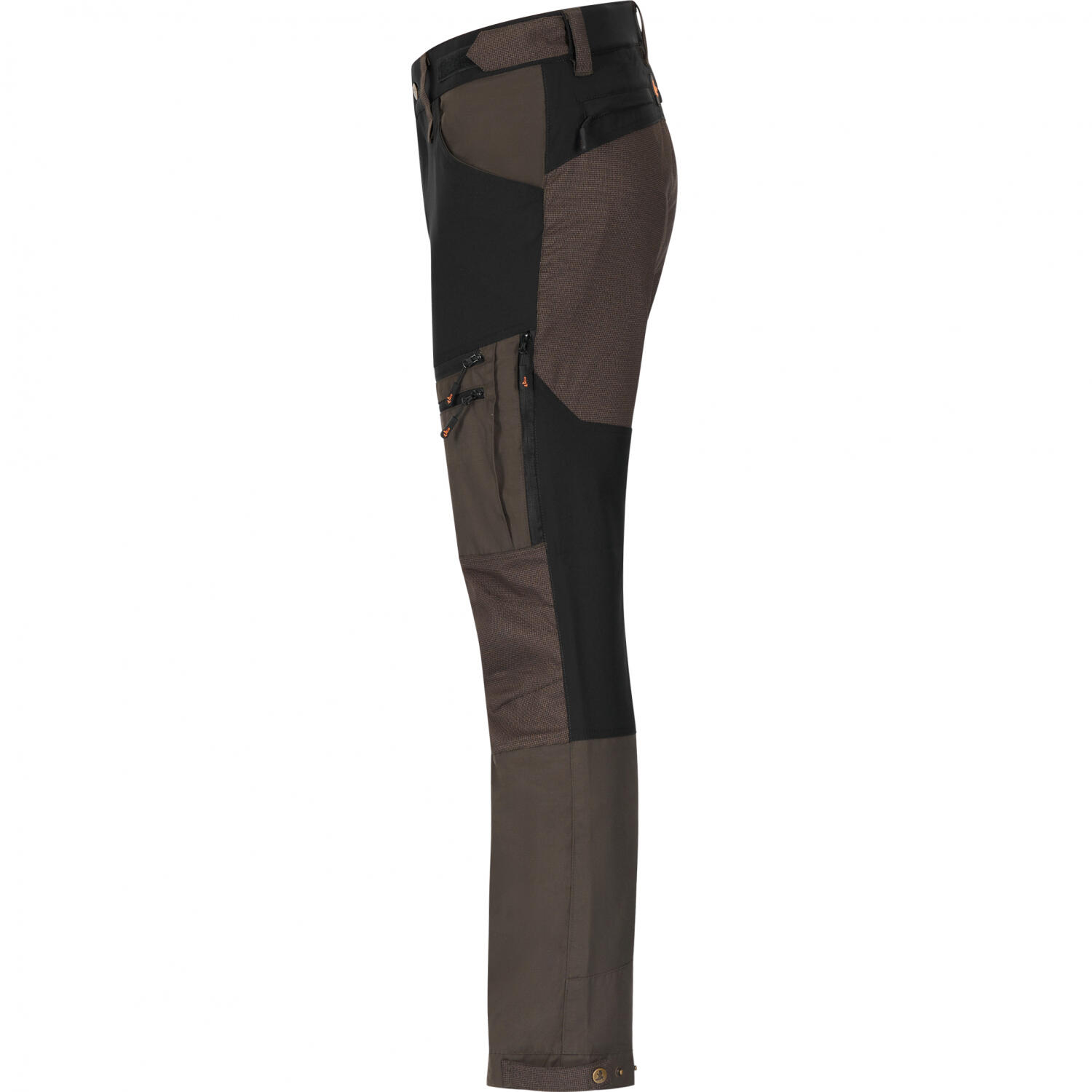 il Lago Prestige Outdoorhose Wanaka Herren (Oliv/Schwarz) Größe XL 3/4