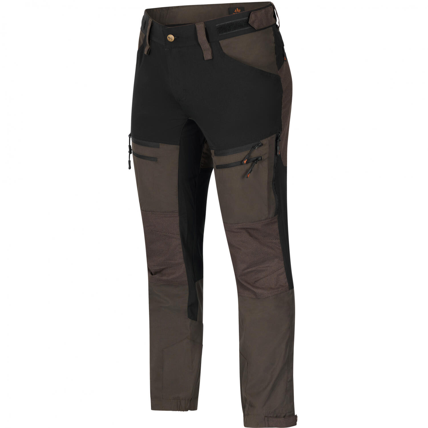 il Lago Prestige Outdoorhose Wanaka Herren (Oliv/Schwarz) Größe XL 2/4