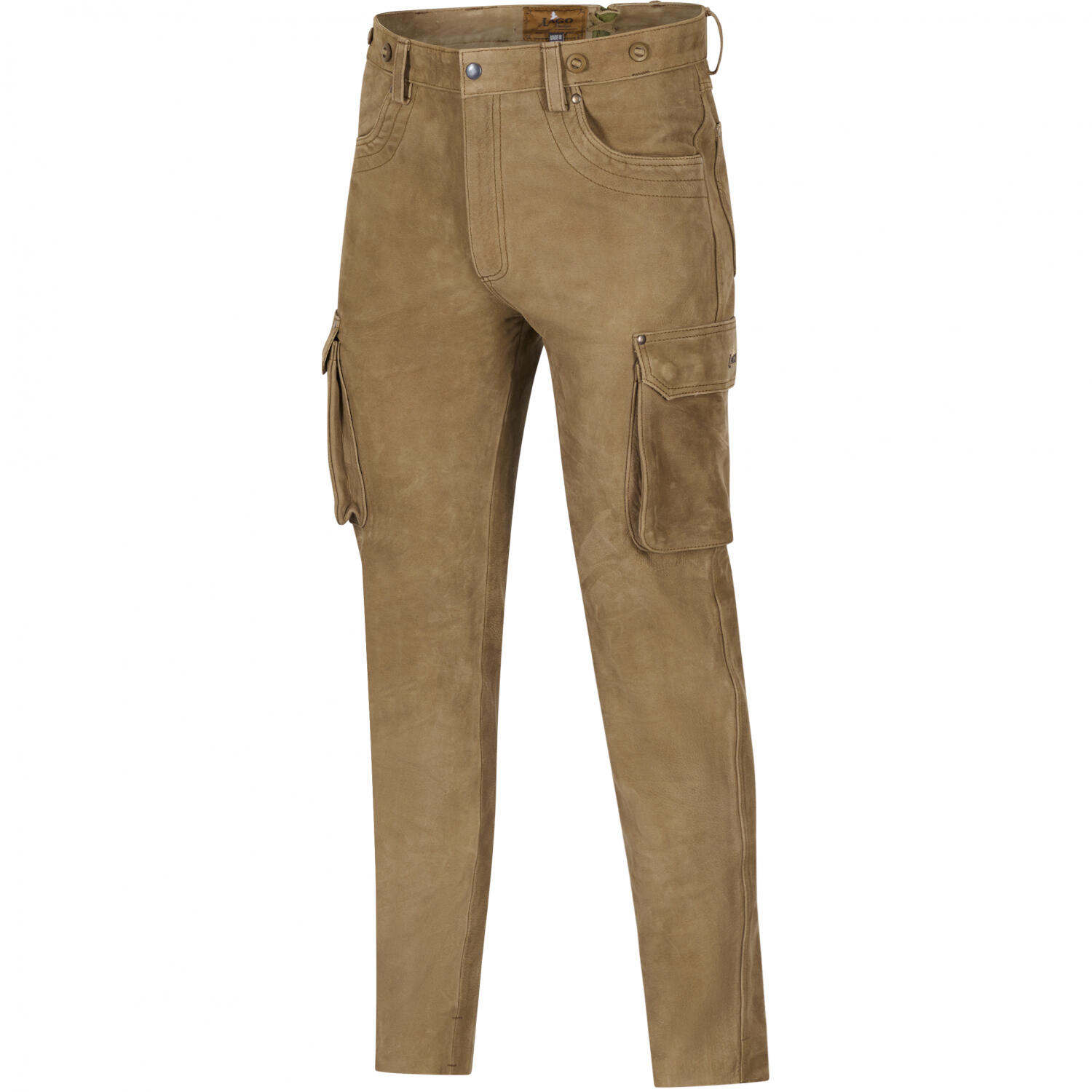 il Lago Prestige Lederhose Zermatt Herren (Braun) Größe 54 2/4