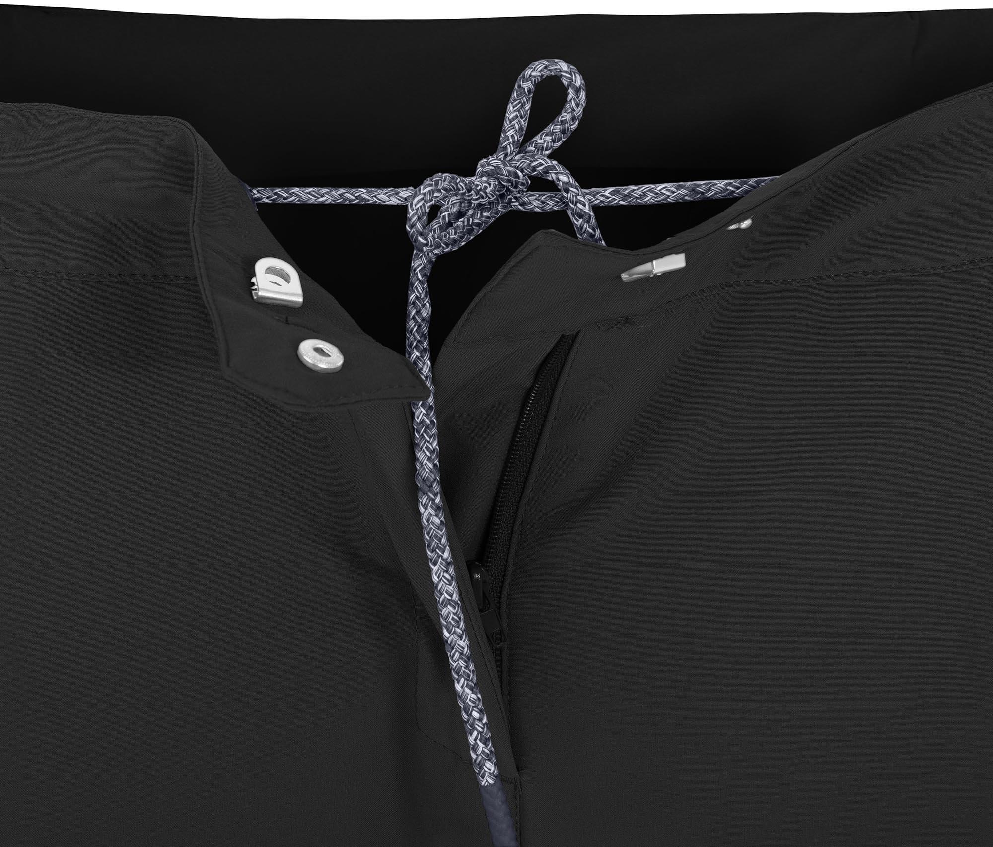 Damen Allzweck-Hose recycelt, universell nutzbar, super bequem Schwarz 5/7
