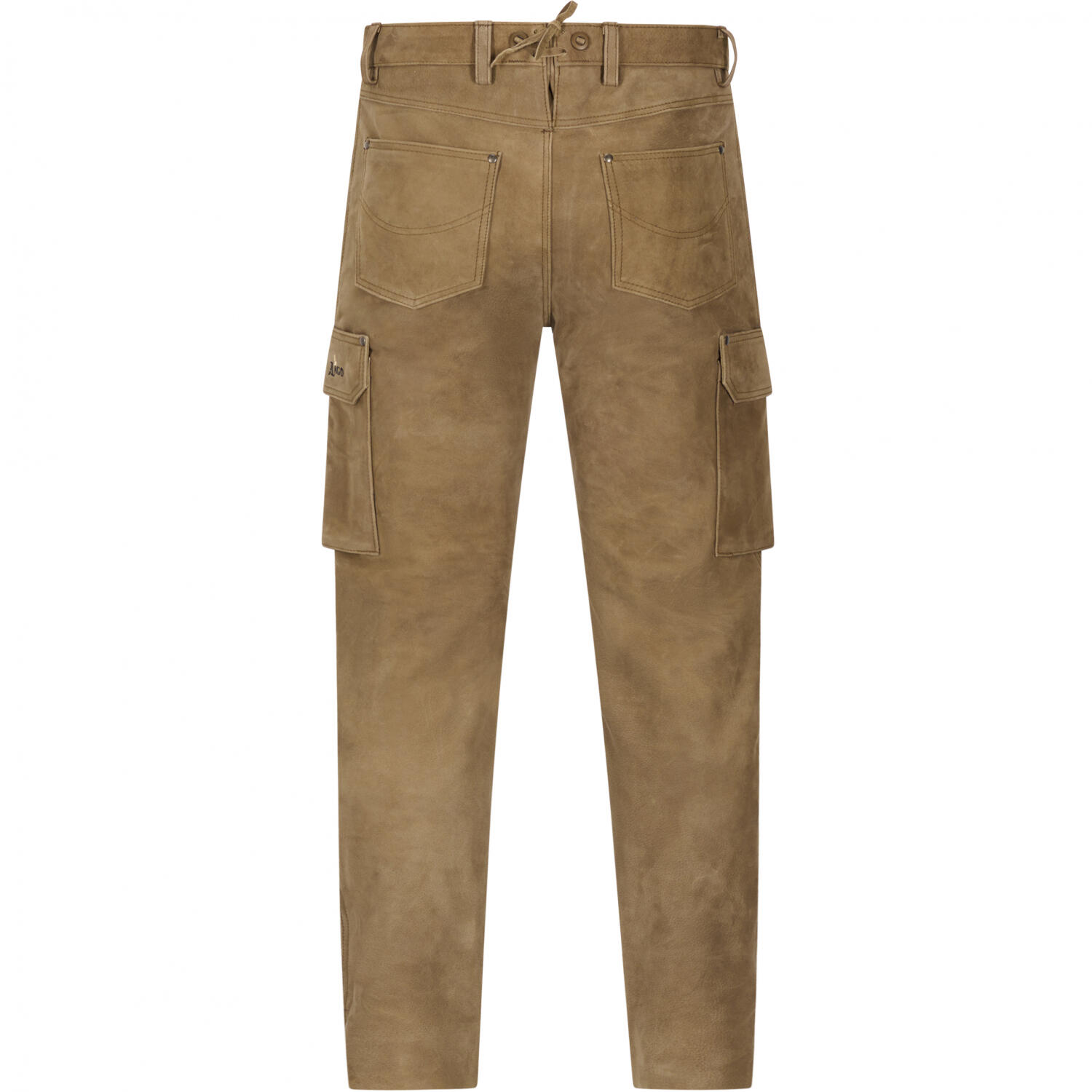 il Lago Prestige Lederhose Zermatt Herren (Braun) Größe 54 4/4