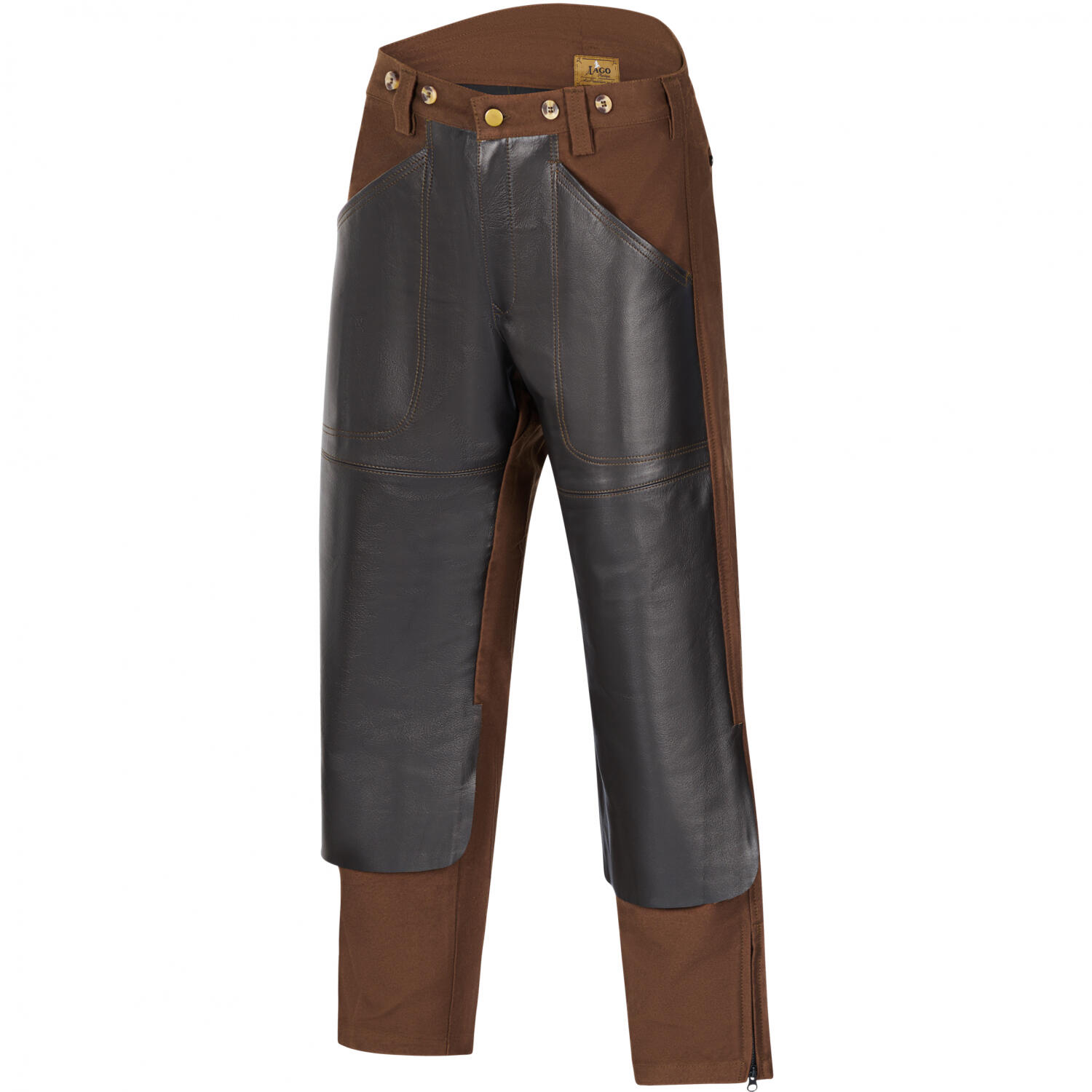 il Lago Prestige Schwedenhose Lund Herren (Braun/Schwarz) Größe 54 2/4