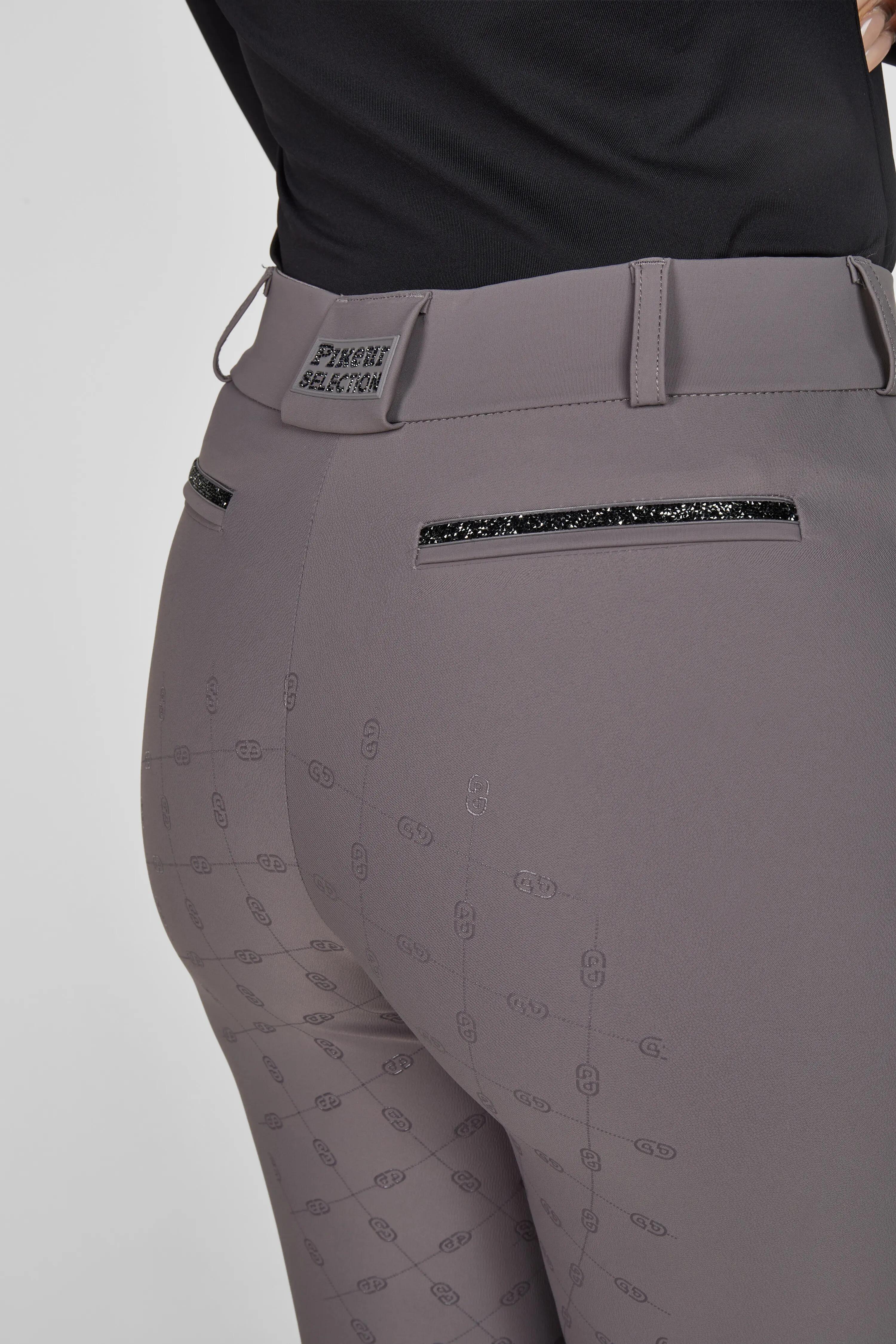 Pikeur Dames Rijbroek Ceelina Sd 4225 Hoge Taille Pearl Gray - 5/7