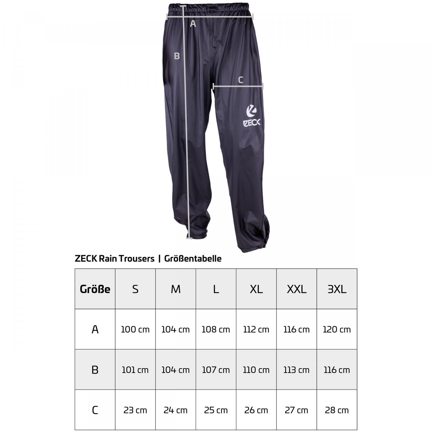 Zeck Rain Trousers Größe L 2/2