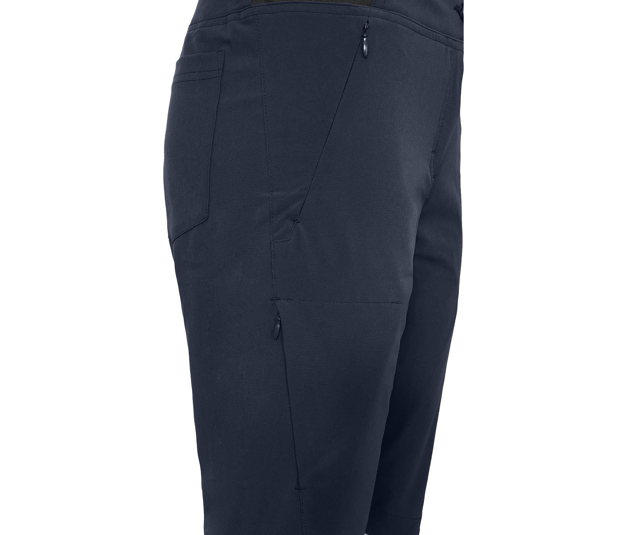 Damen Wandershorts recycelt, elastisch, sportlich Blau 3/5