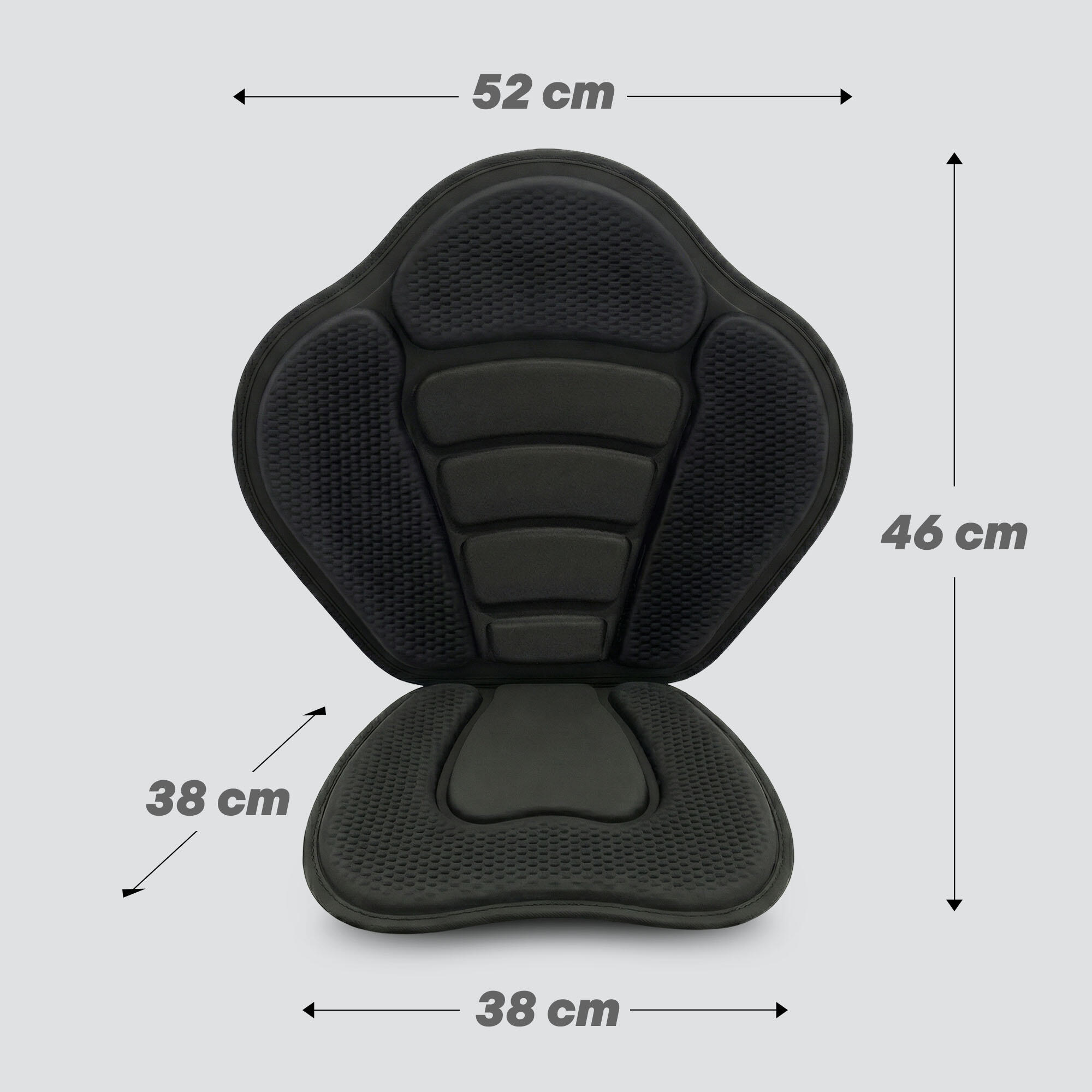 Siège kayak SUP pliable dossier mousse 5/6