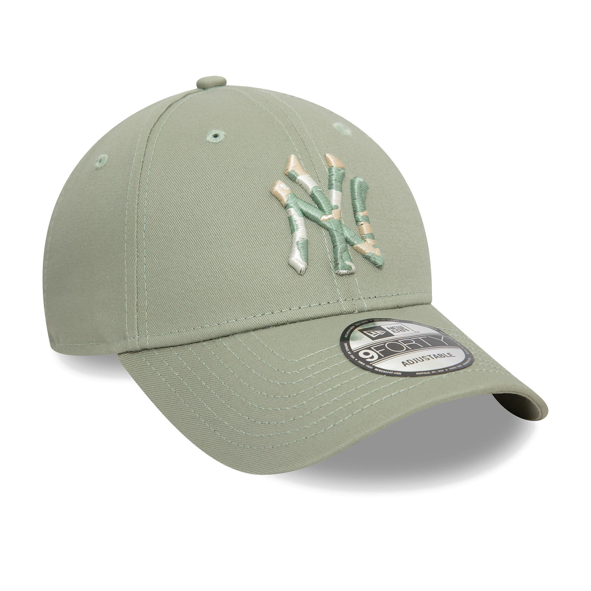 Gorra con visera New Era Camo Infill 9Forty New York Yankees 6/6