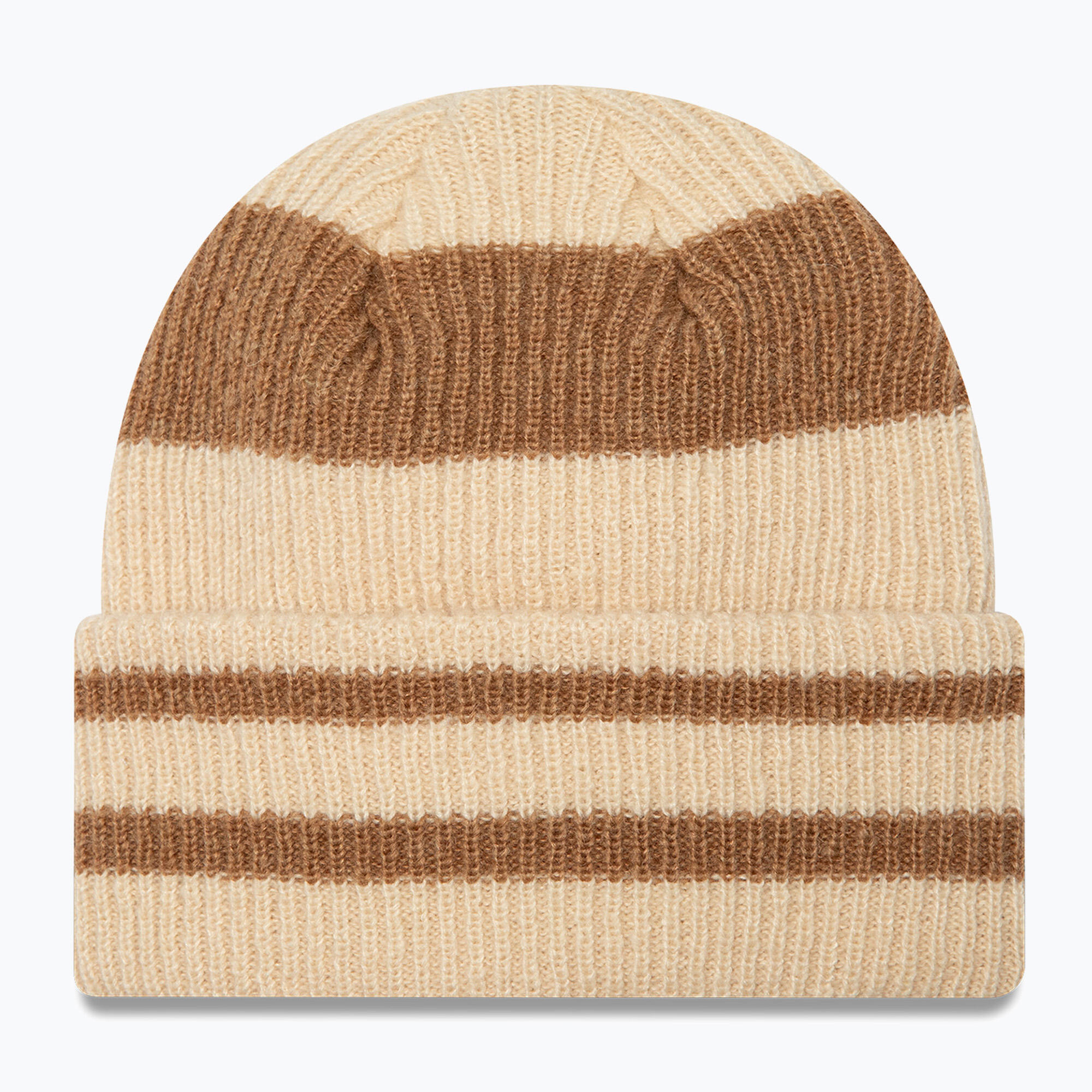 Gorro de invierno para mujer New Era Stripe Cuff Knit Beanie 2/3