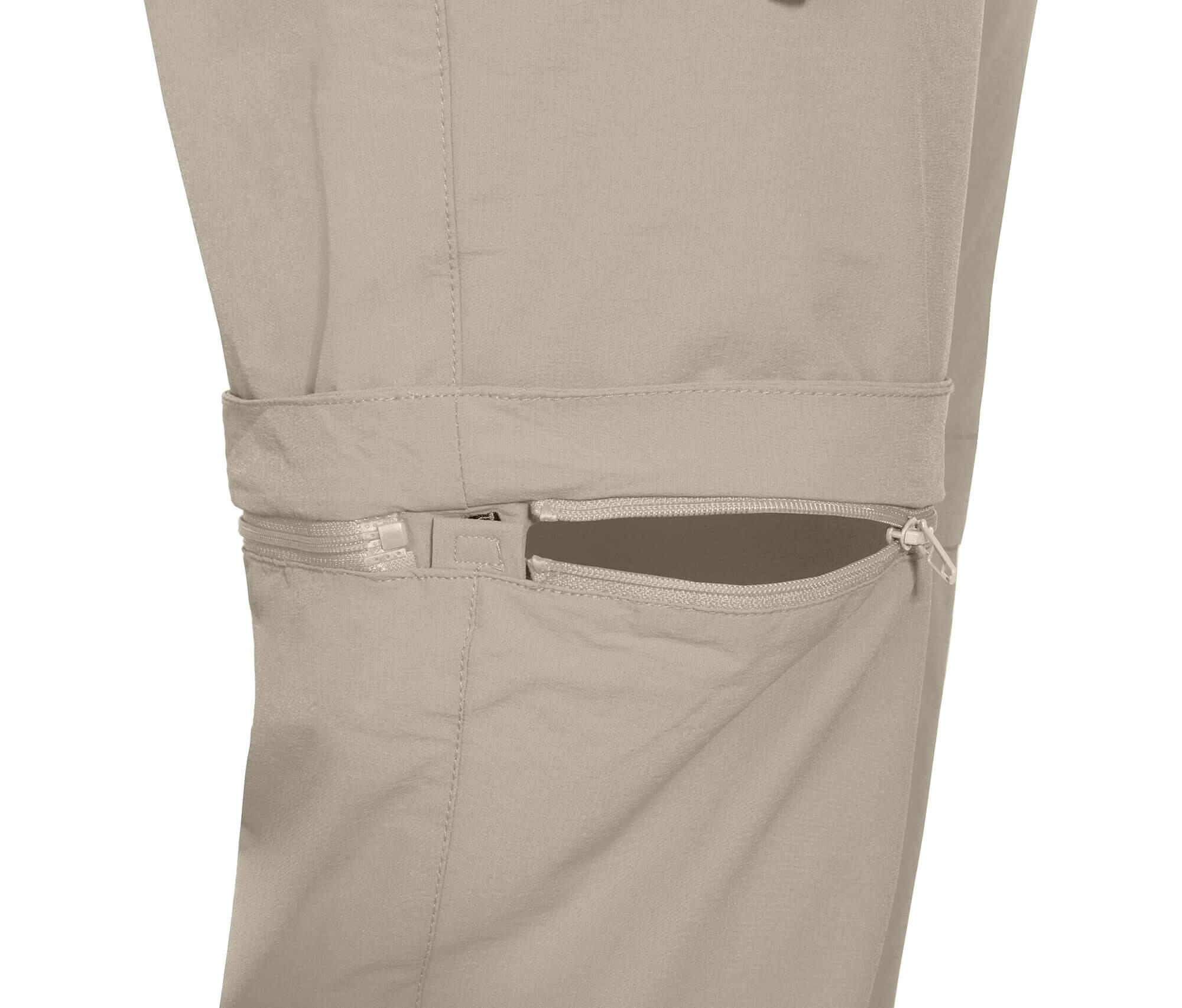 Damen Wanderhose leicht, strapazierfähig Beige 4/7