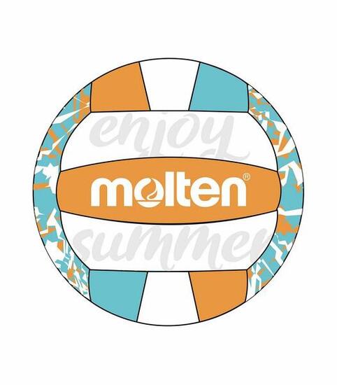 Ballon de Beach-volley SUMMER MIAMI Molten