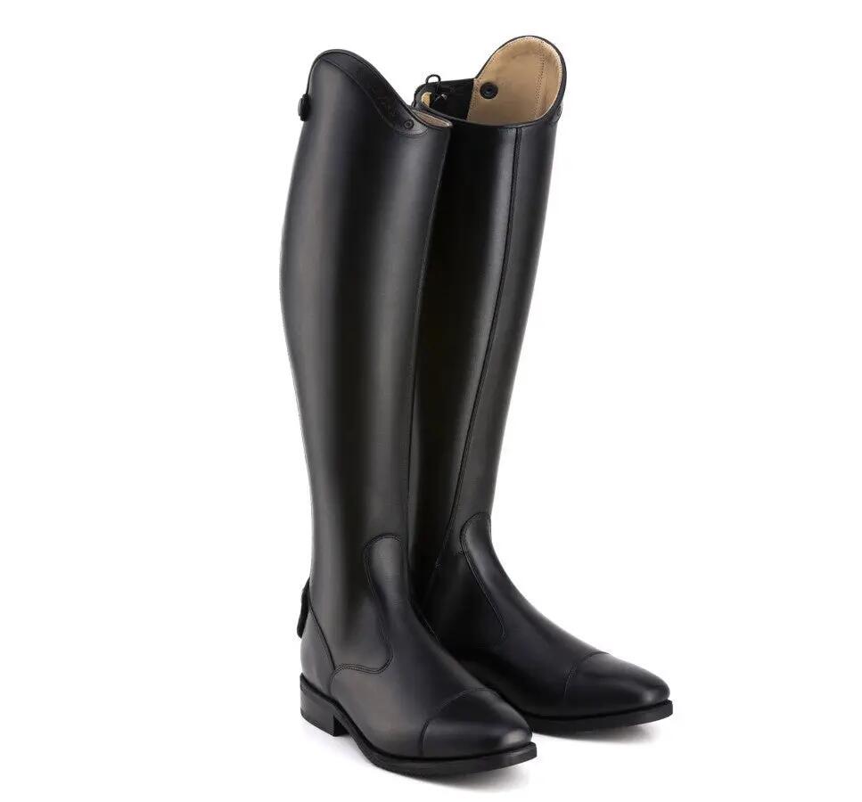 Deniro Tricolore Rijlaars Italo Zwart - No Laces 2/5