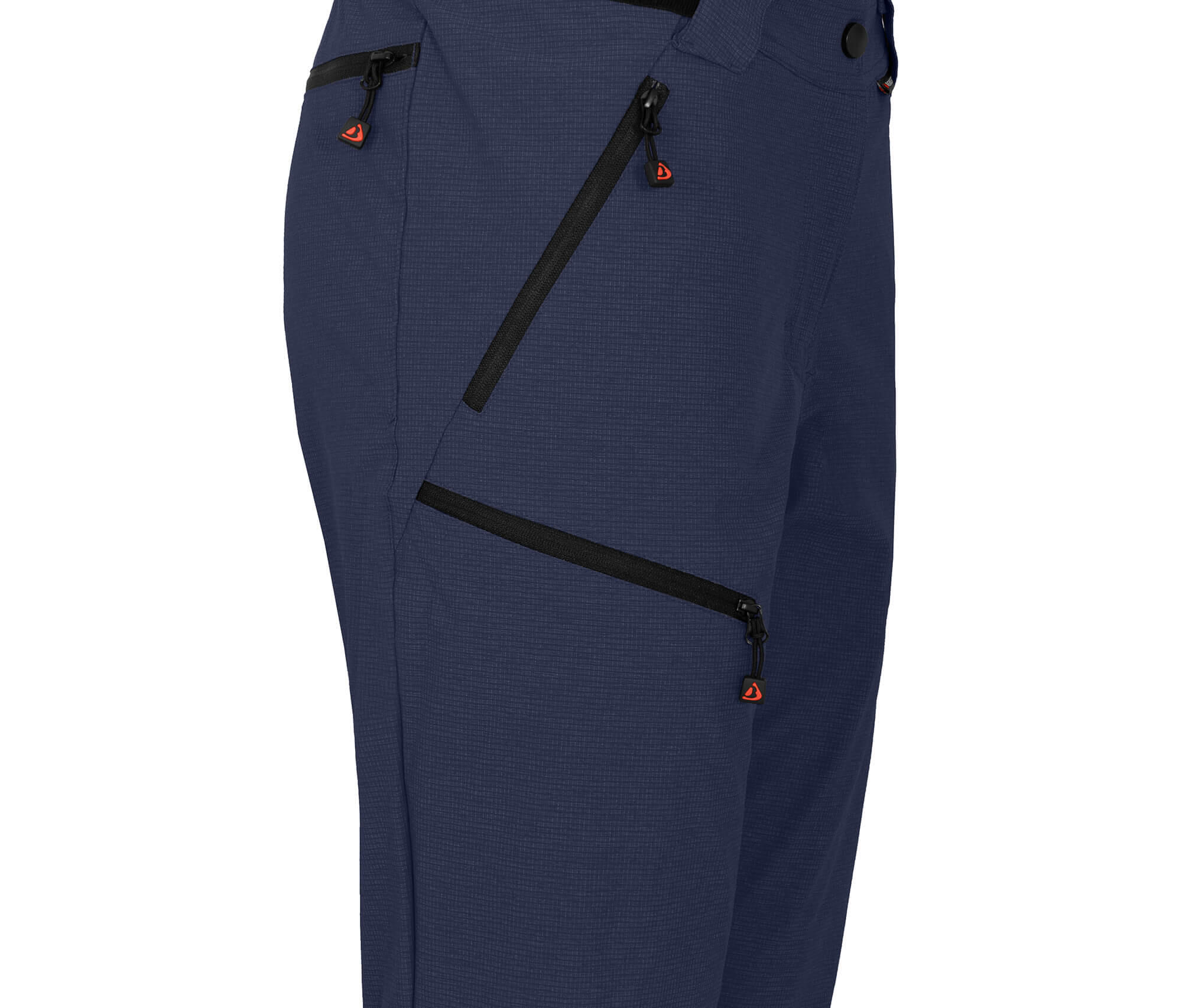 Damen Wandershorts robust, elastisch blau 3/5