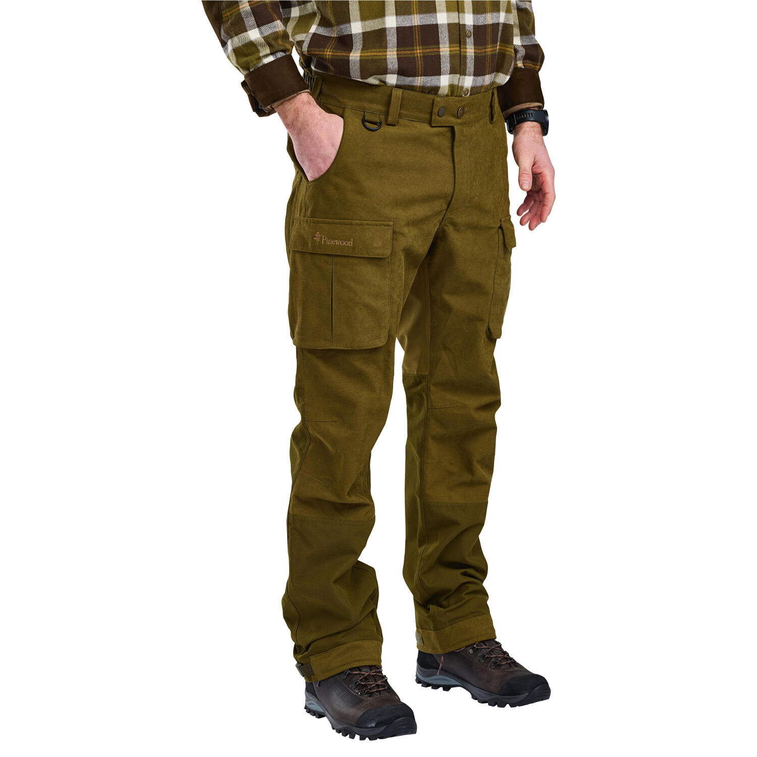 Pinewood Furudal Expert 2L Hunting Trouser Herren (Olive Green) Größe 50 2/5