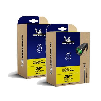 Lot de 2 Chambres à air VTT PROTEK MAX 29x2.45 à 3.00 presta Anti-crevaison