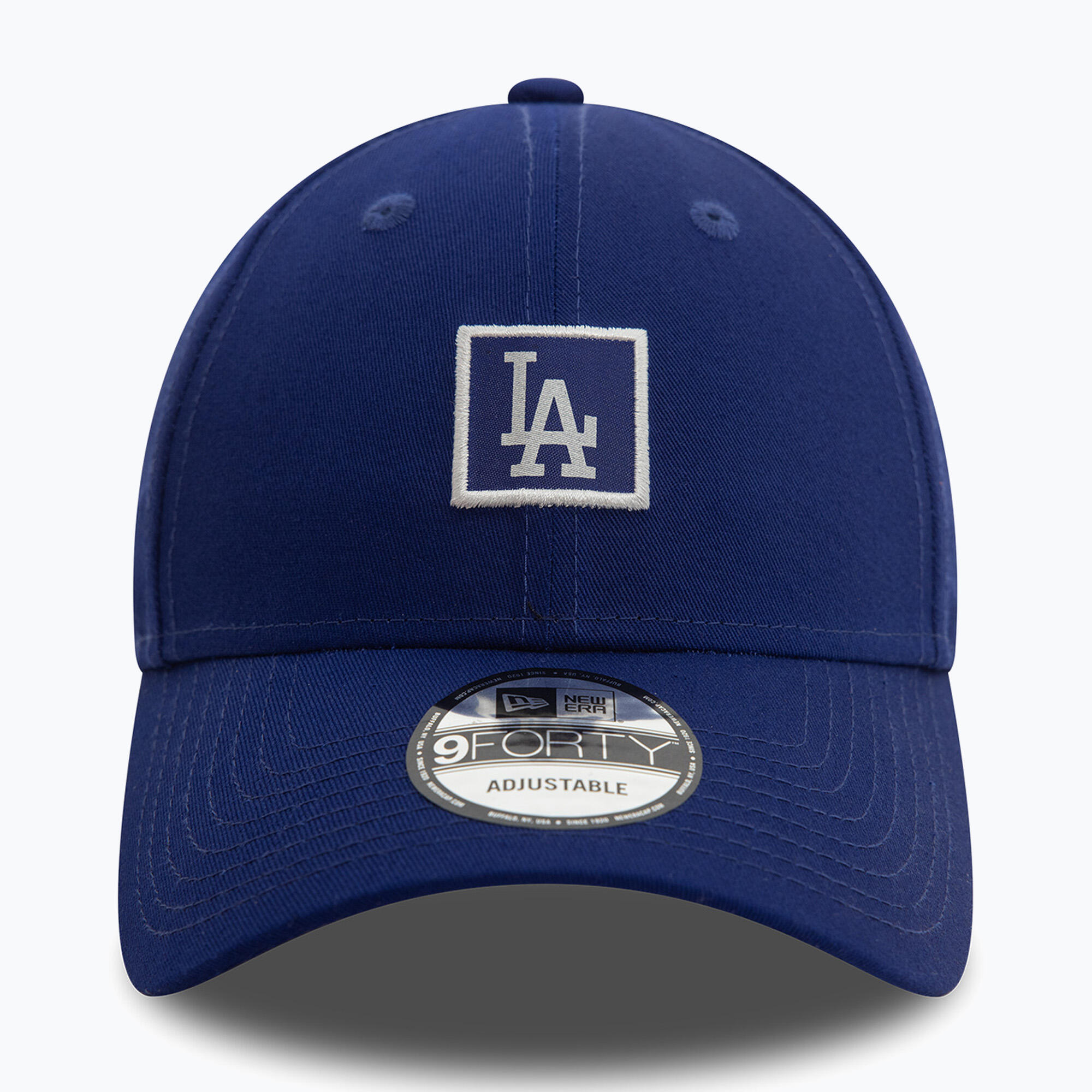 Boné com aba New Era Metallic Patch 9FORTY Los Angeles Dodgers 3/6
