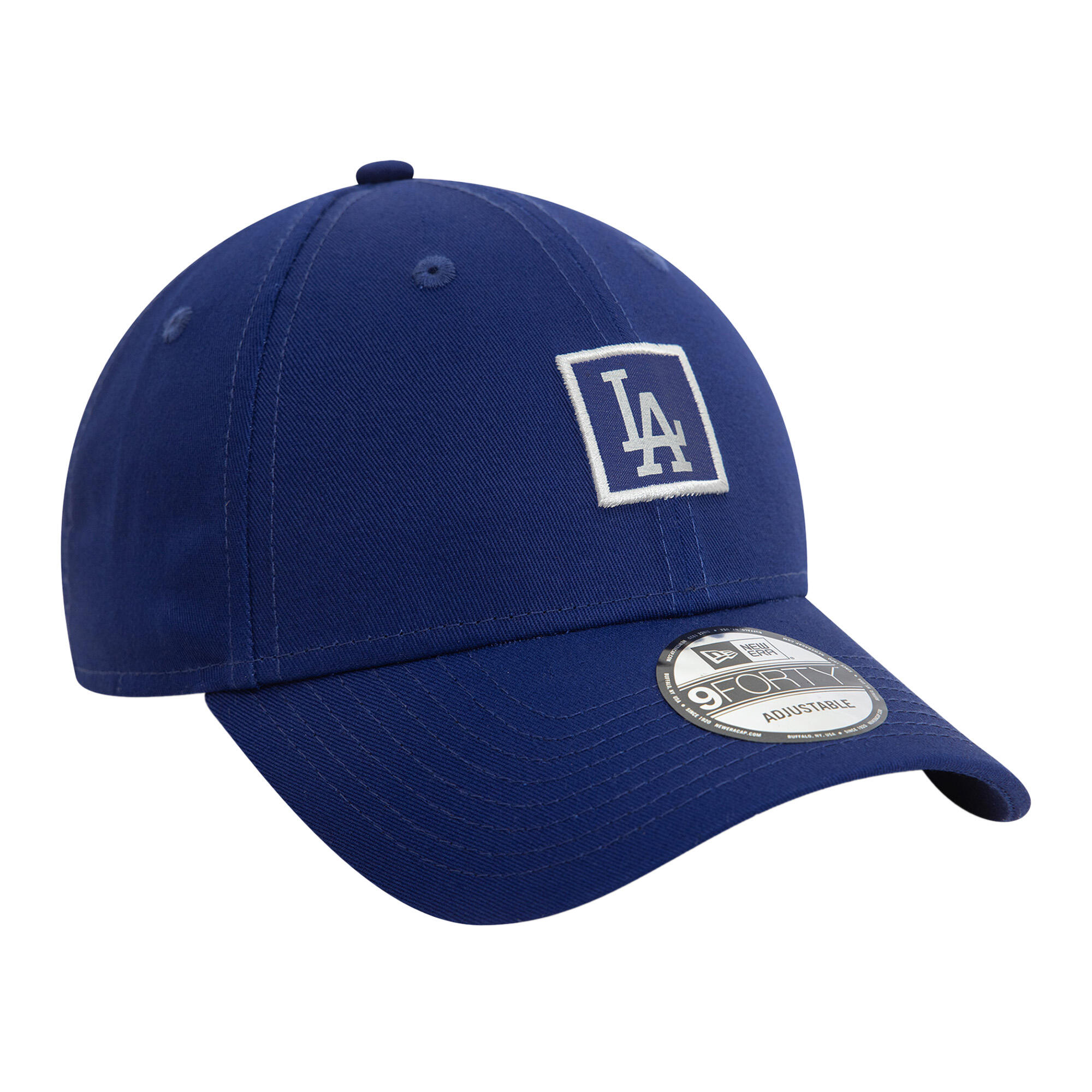 Boné com aba New Era Metallic Patch 9FORTY Los Angeles Dodgers 6/6