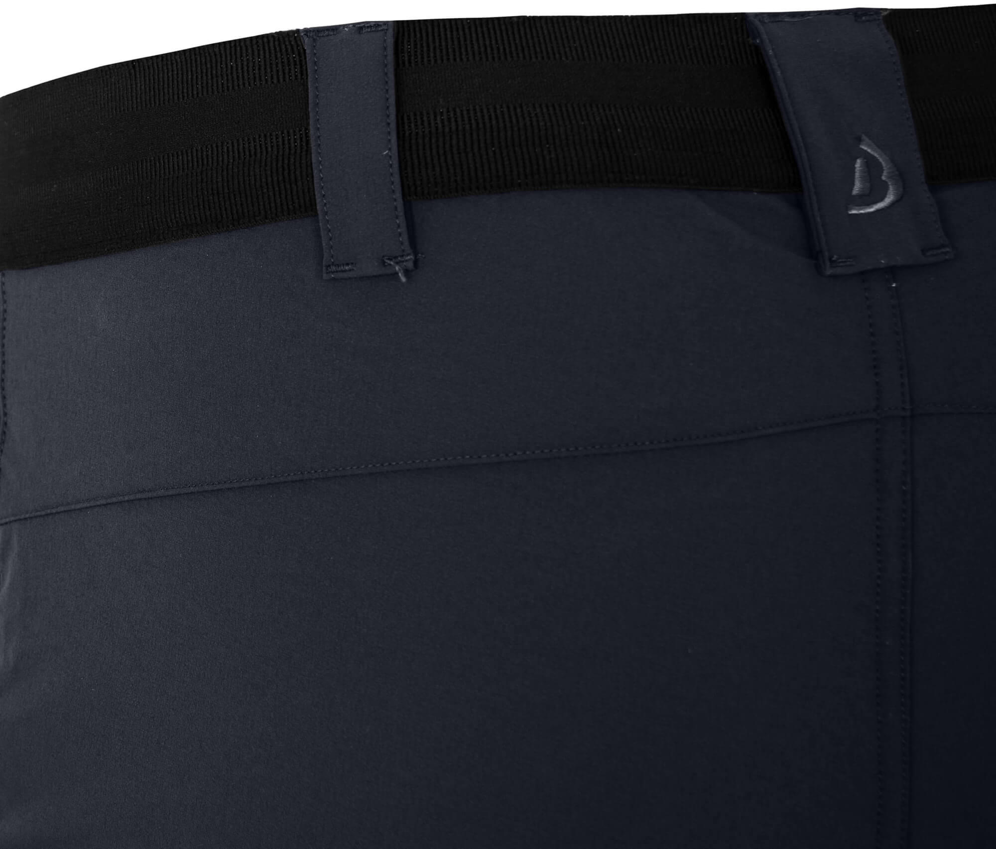 Herren Wandershorts leicht, strapazierfähig Blau 3/4
