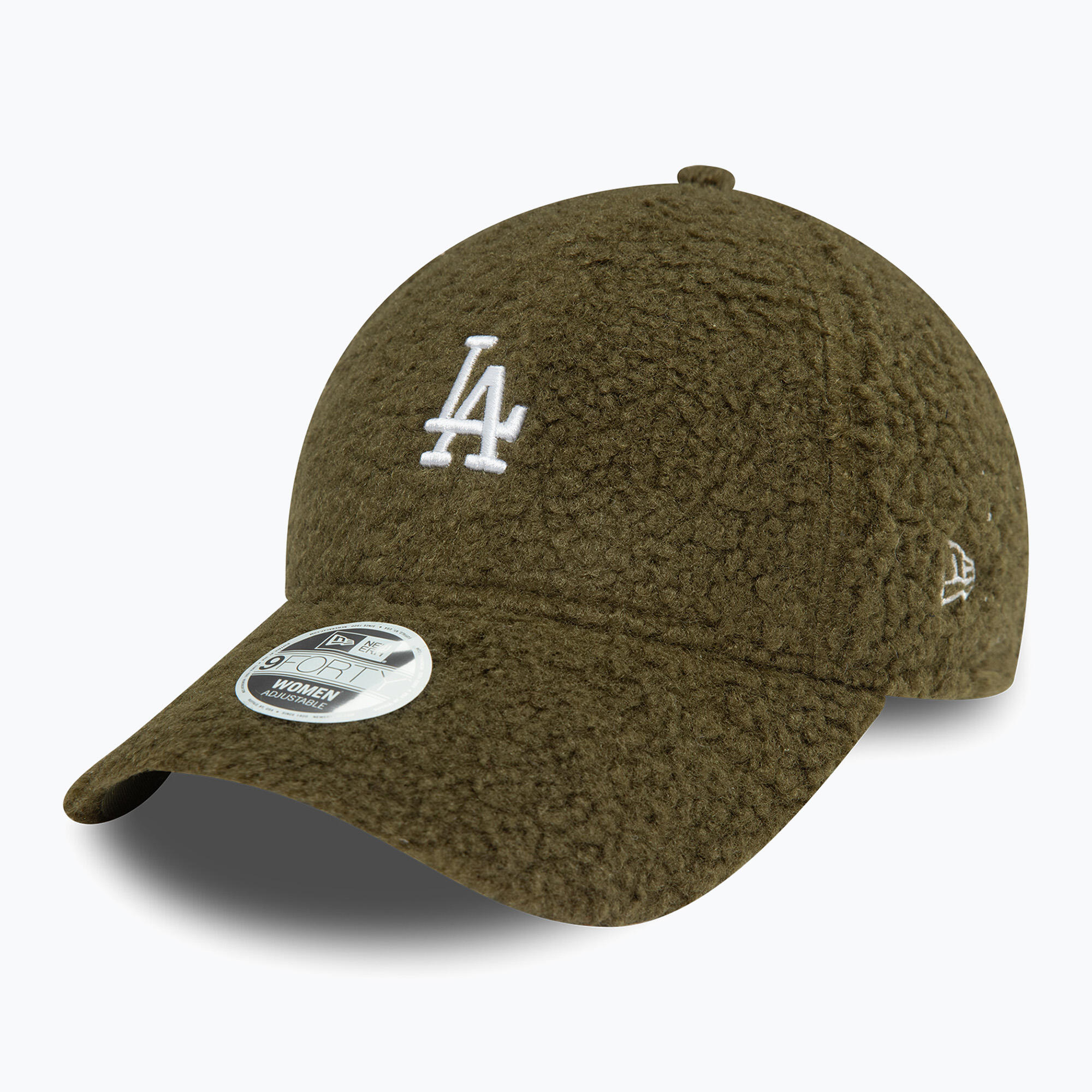 Gorra con visera para mujer New Era Borg 9FORTY Los Angeles Dodgers 2/6