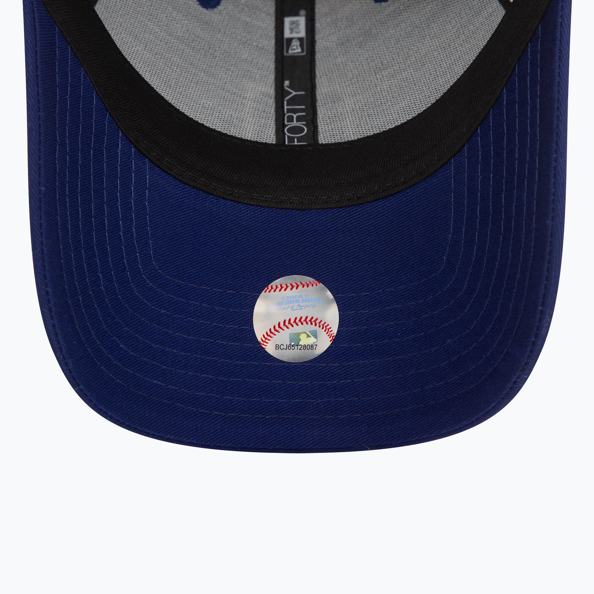 Boné com aba New Era Metallic Patch 9FORTY Los Angeles Dodgers 5/6