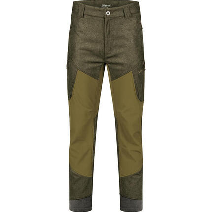 Blaser Vintage Whizz Softshell Hose Herren (Olive Mélange/Schwarz) Größe 54