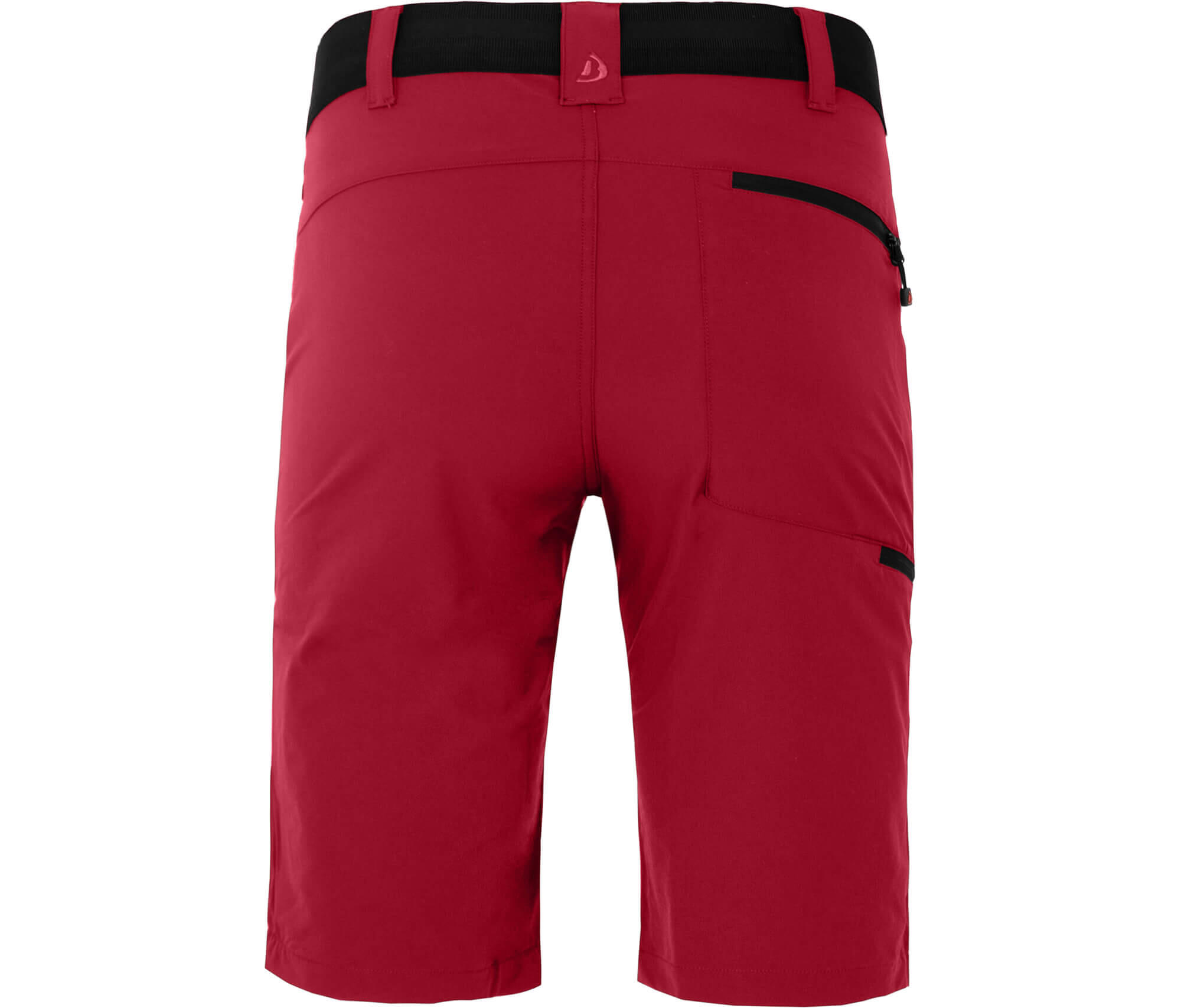 Herren Wandershorts leicht, strapazierfähig Rot 2/4