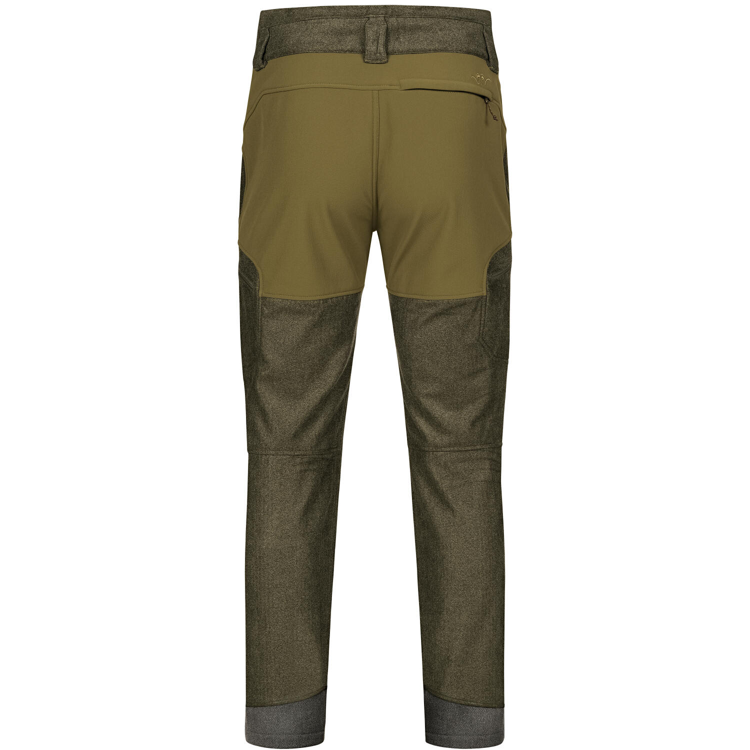 Blaser Vintage Whizz Softshell Hose Herren (Olive Mélange/Schwarz) Größe 54 2/5