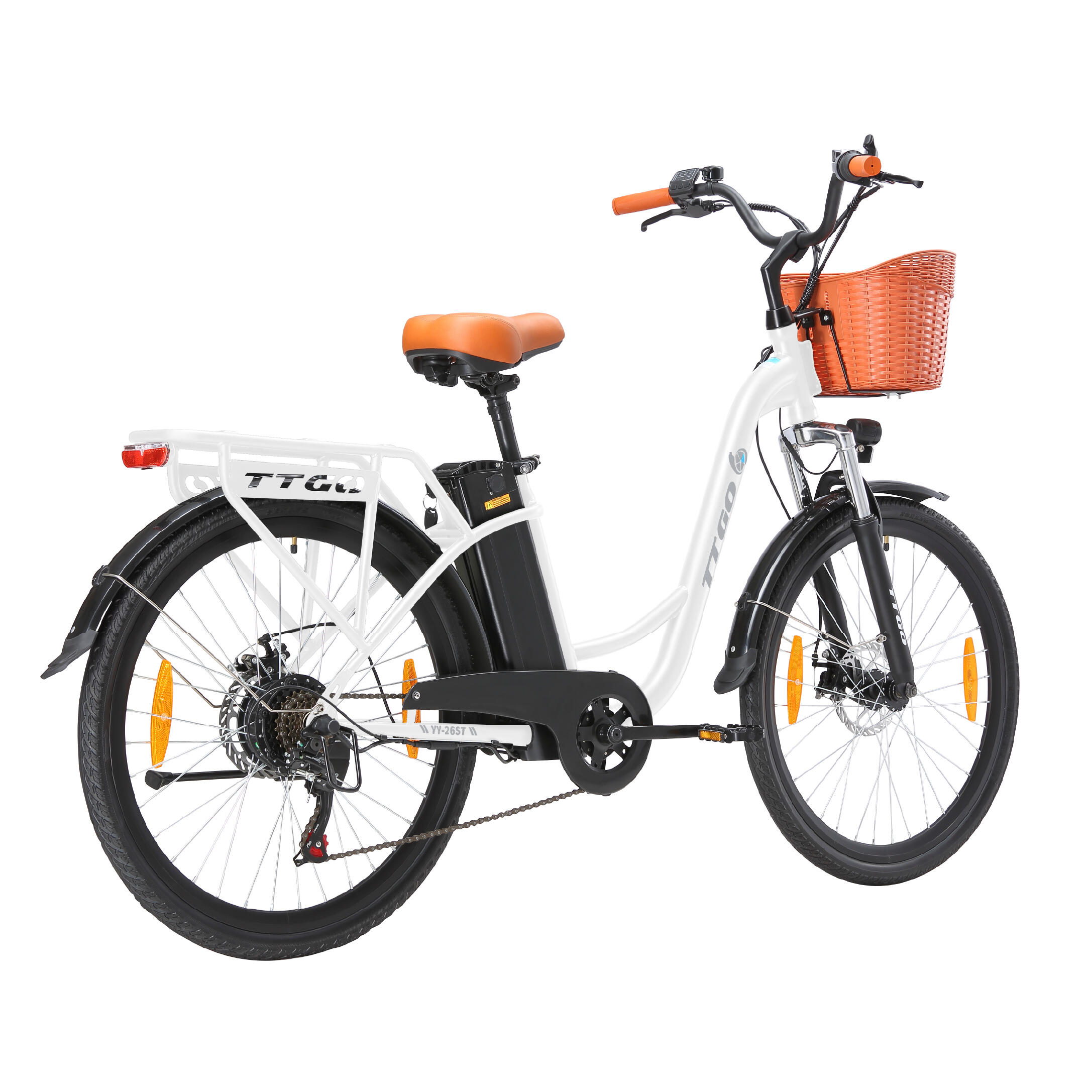 YY 26ST Bicicletta elettrica con pneumatico 26*1,75 pollici e batteria 48V15AH 3/7