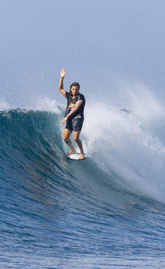 Delpero Pro Tec 9'1" - Tavola da Surf Longboard 6/7