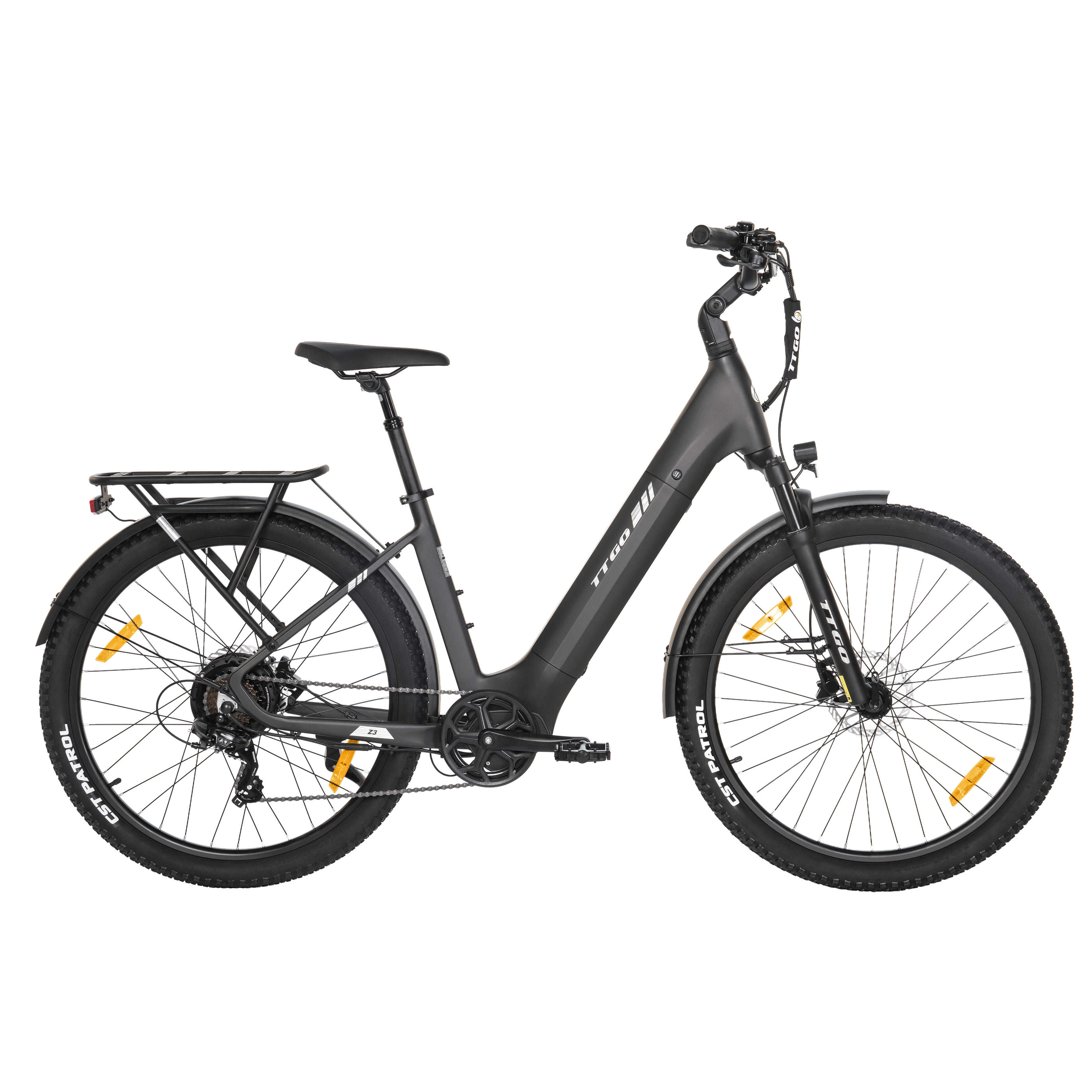 Bicicletă electrică urbană pentru adulți TTGO Z3 motor 250W 120km autonomie