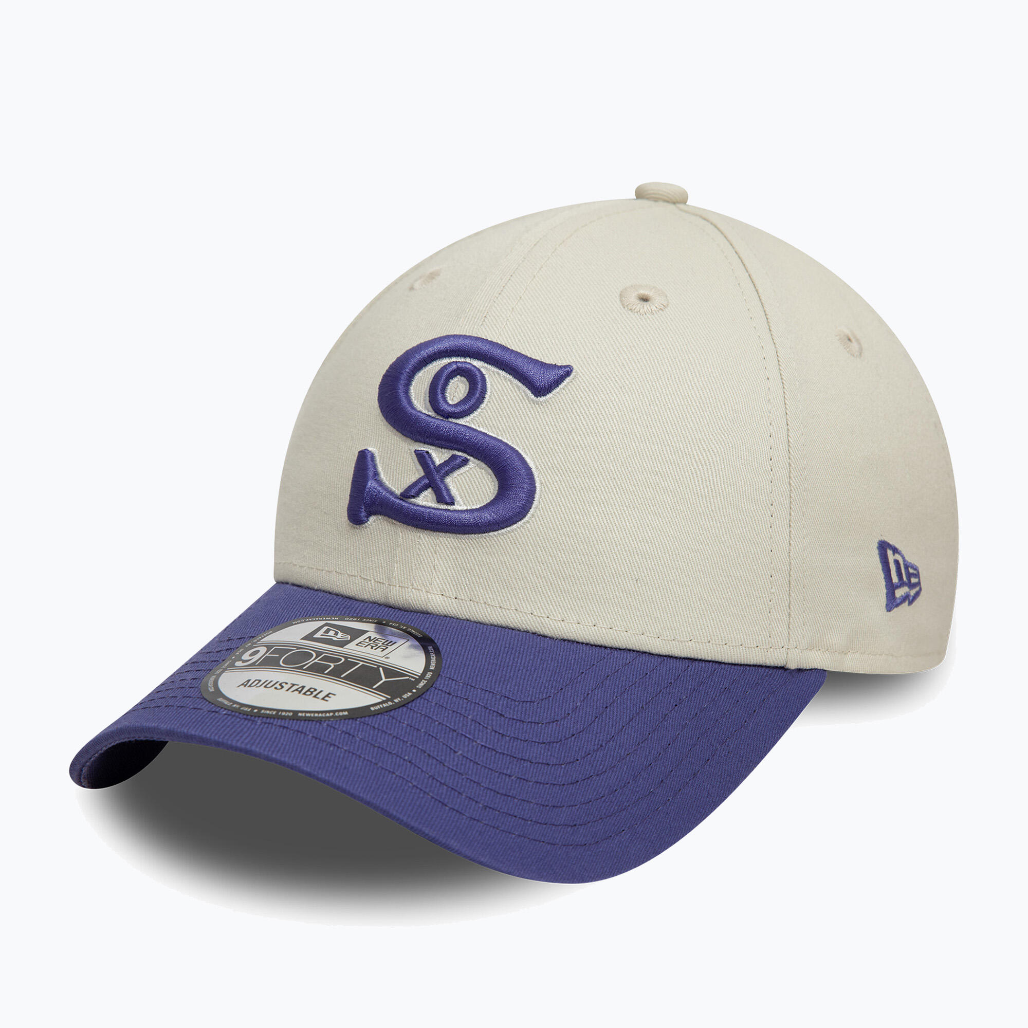 Boné com aba New Era WS Patch 9Forty Chicago White Sox 2/7
