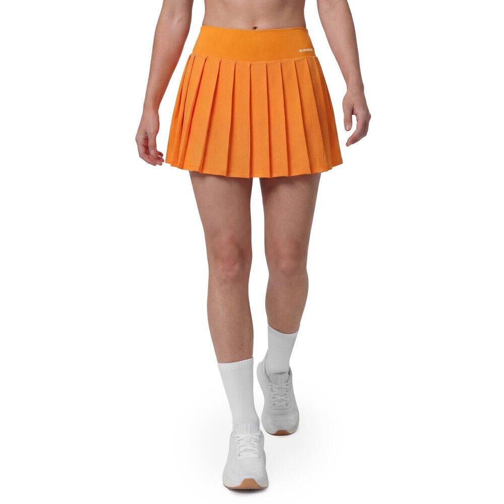 Women Tennis 's high-rise skort Flow Femme-W Orange Orange