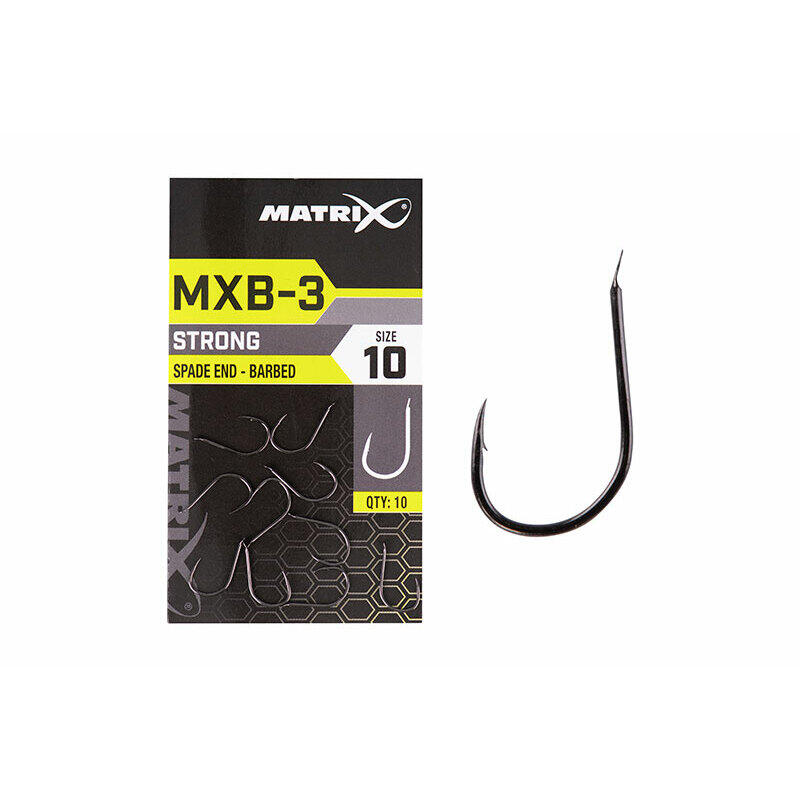 Haken Matrix MXB-3 Barbed Spade End x10